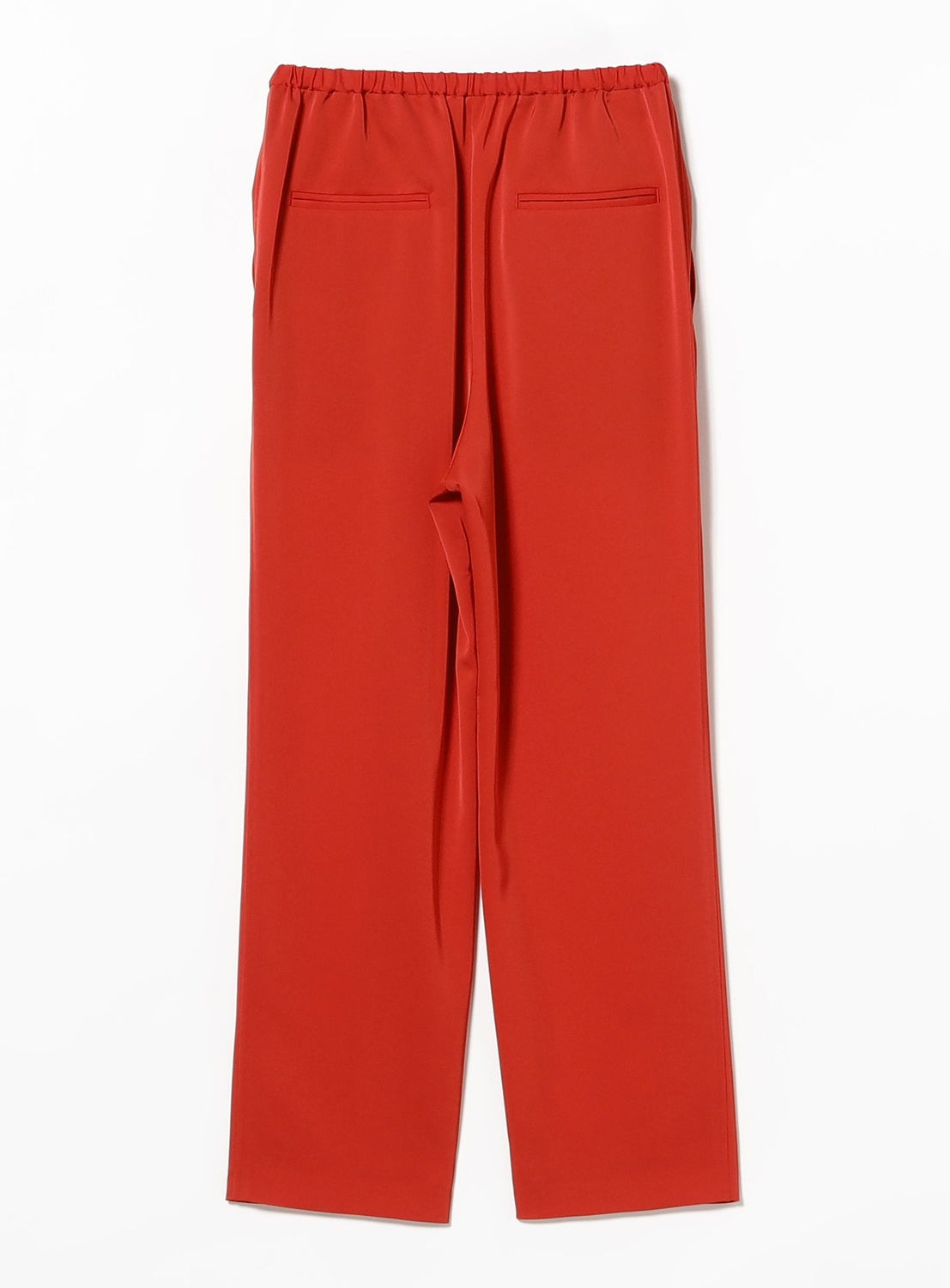 Triacetate Polyester Twill Drawstring Pants