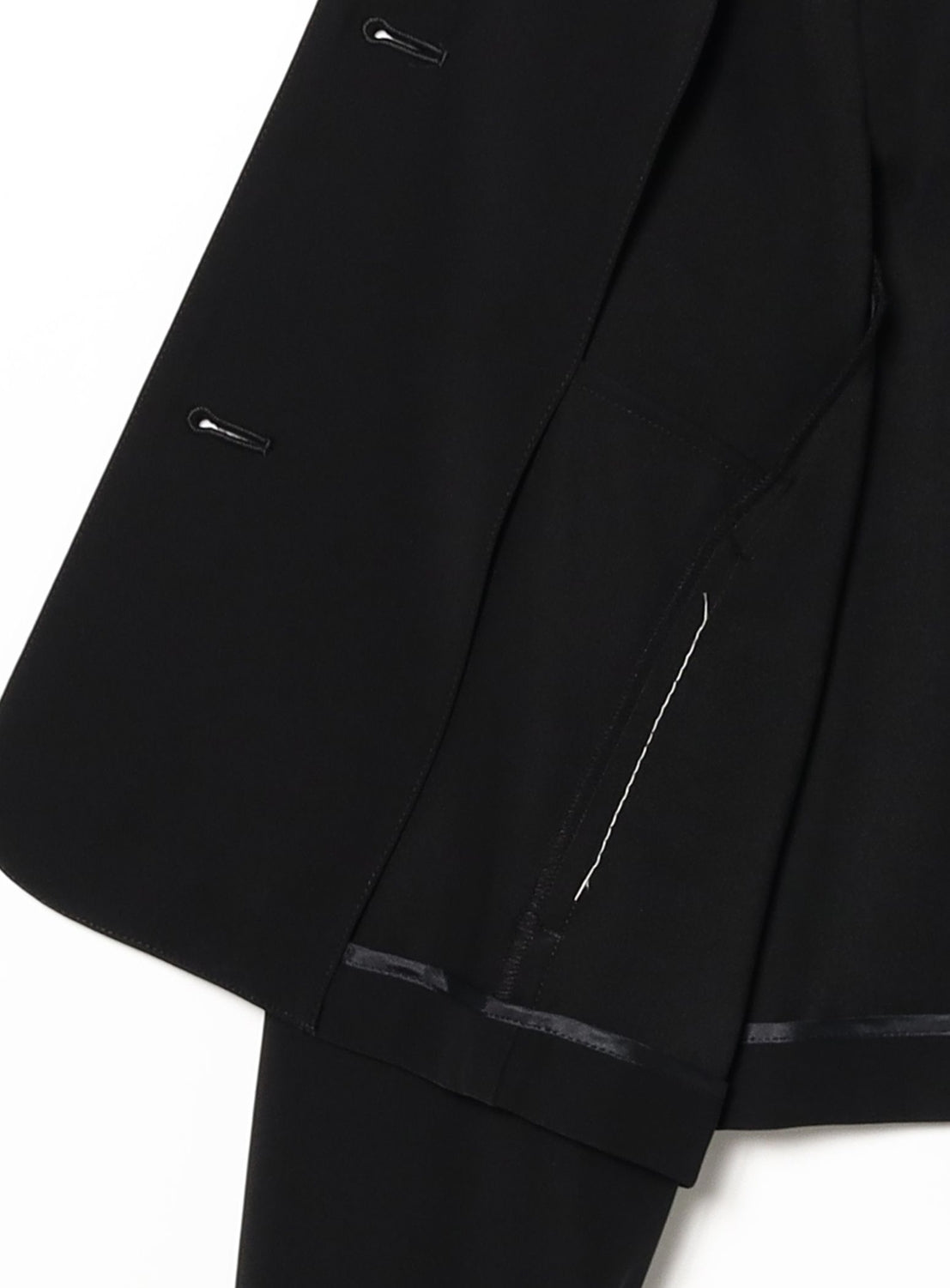 Cropped Crew Neck Jacket