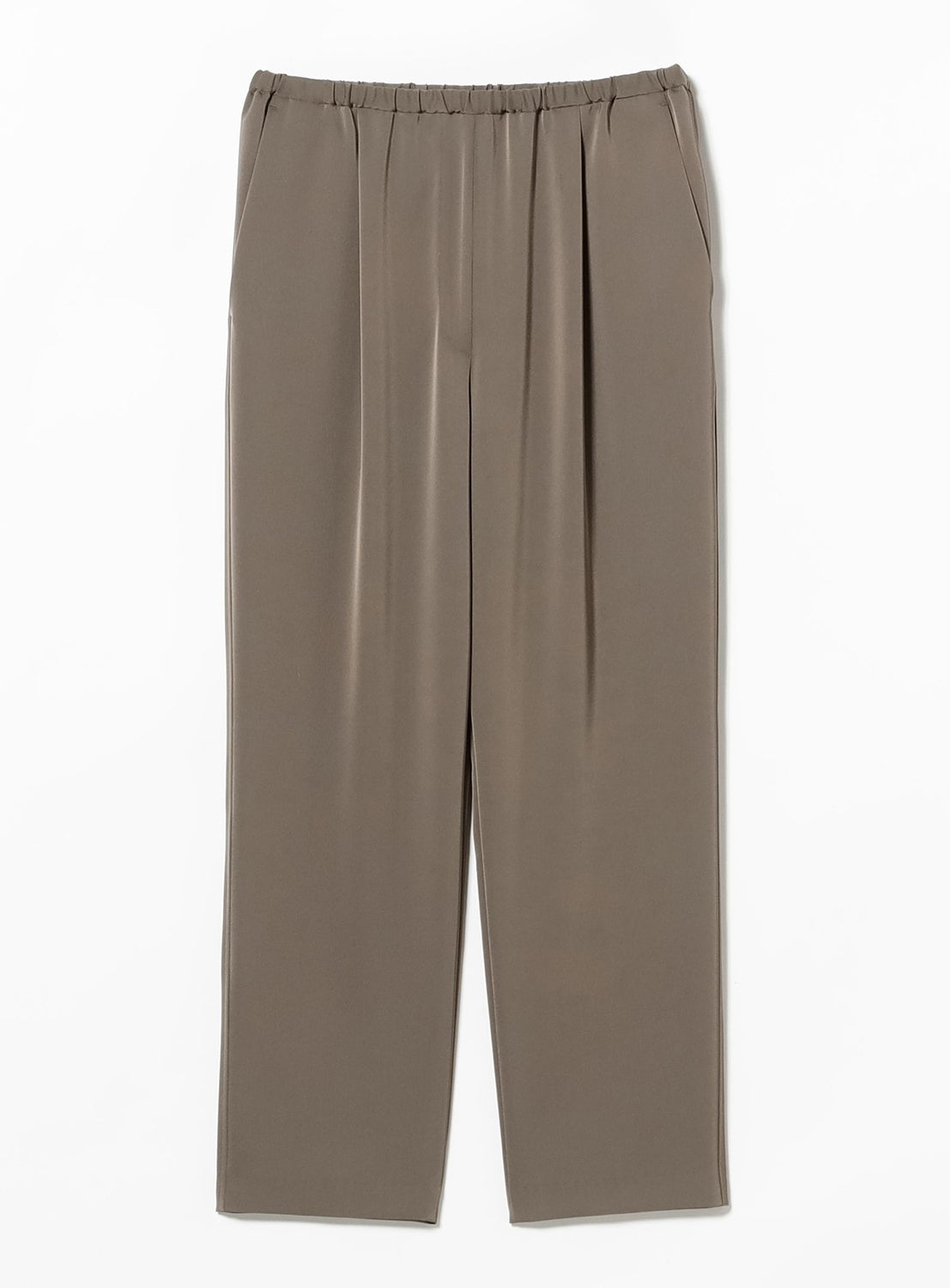 Triacetate Polyester Twill Drawstring Pants