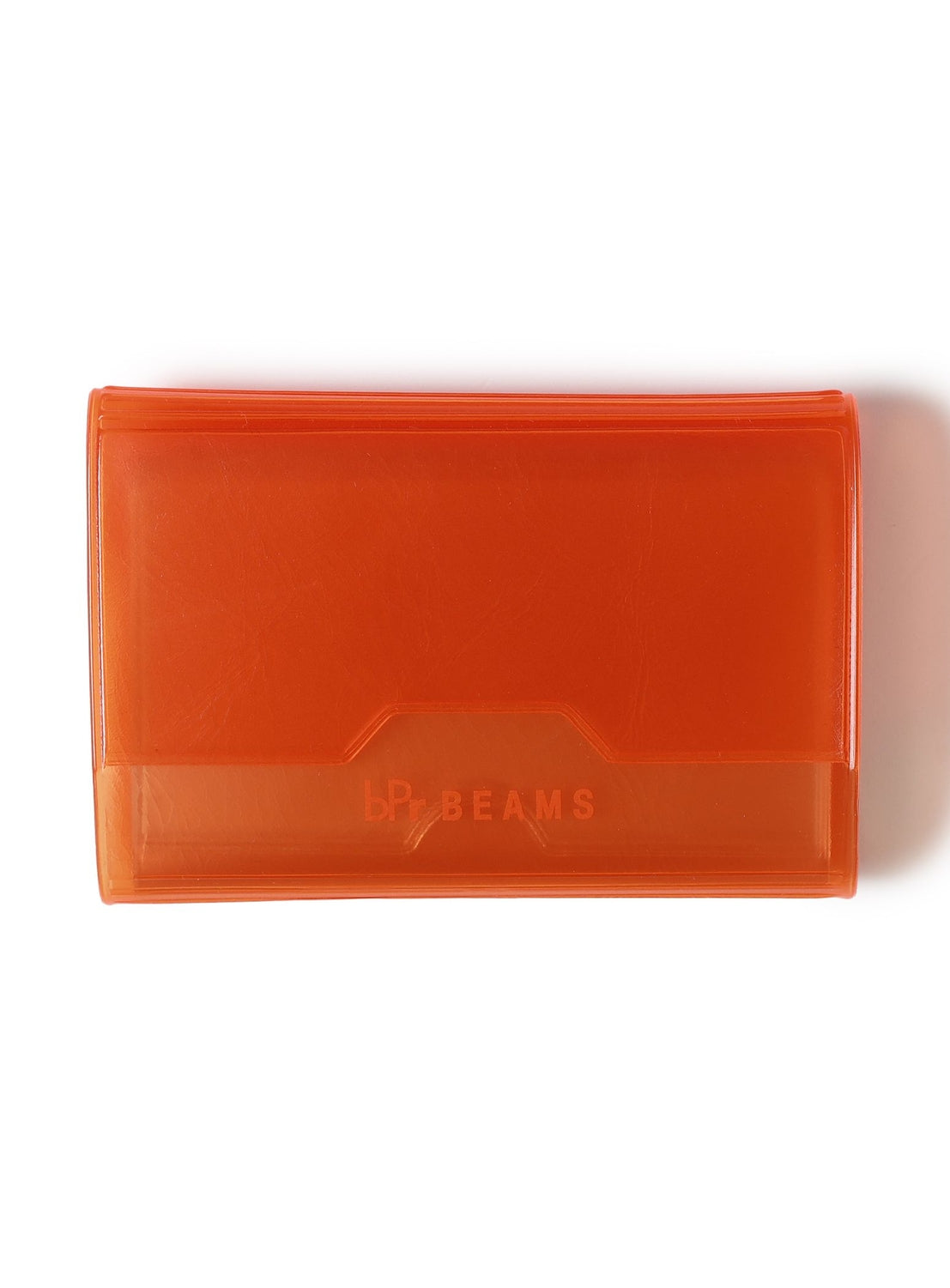 【Exclusive】nahe(R) / Clear Card Case Orange