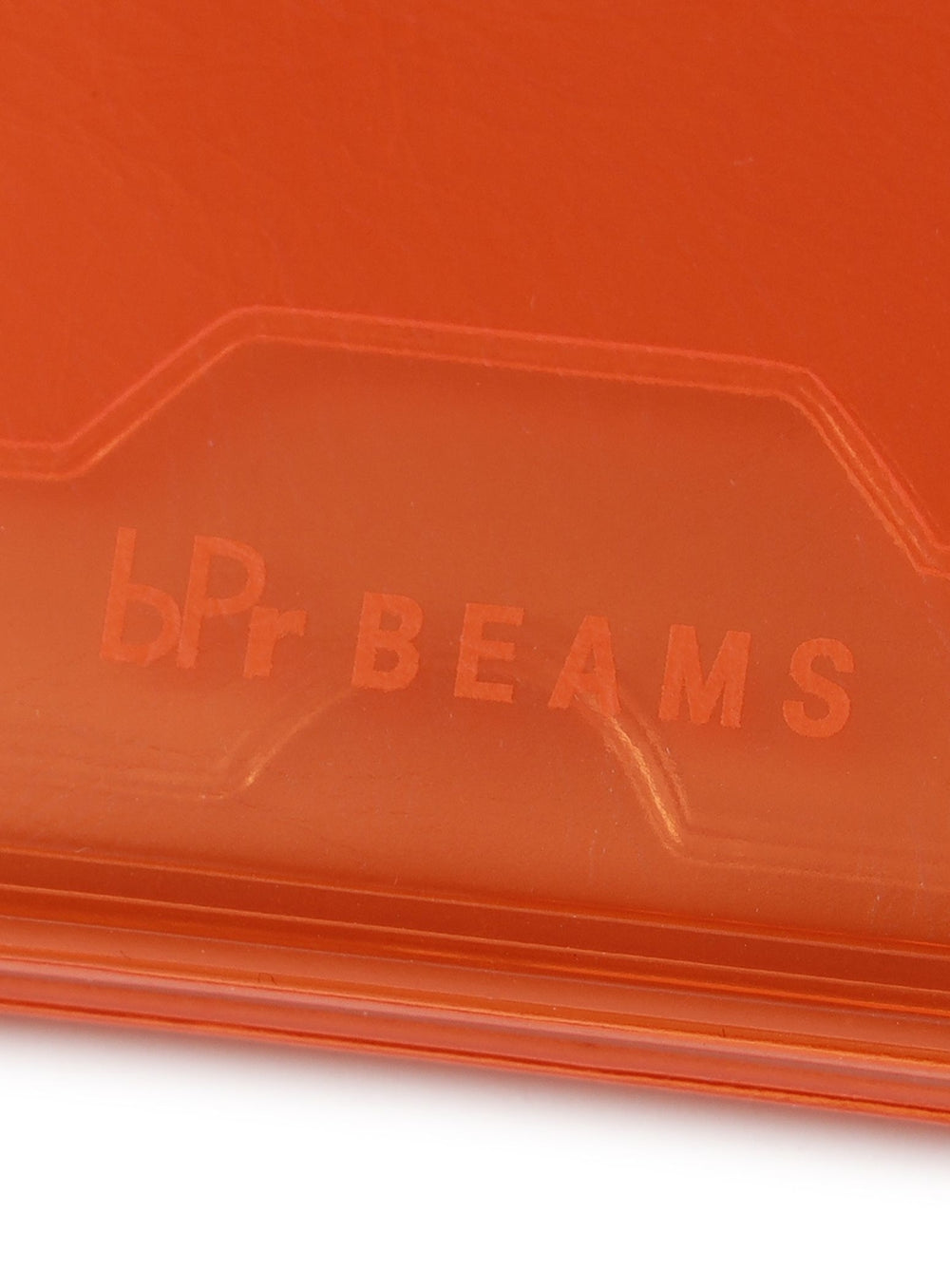 【Exclusive】nahe(R) / Clear Card Case Orange