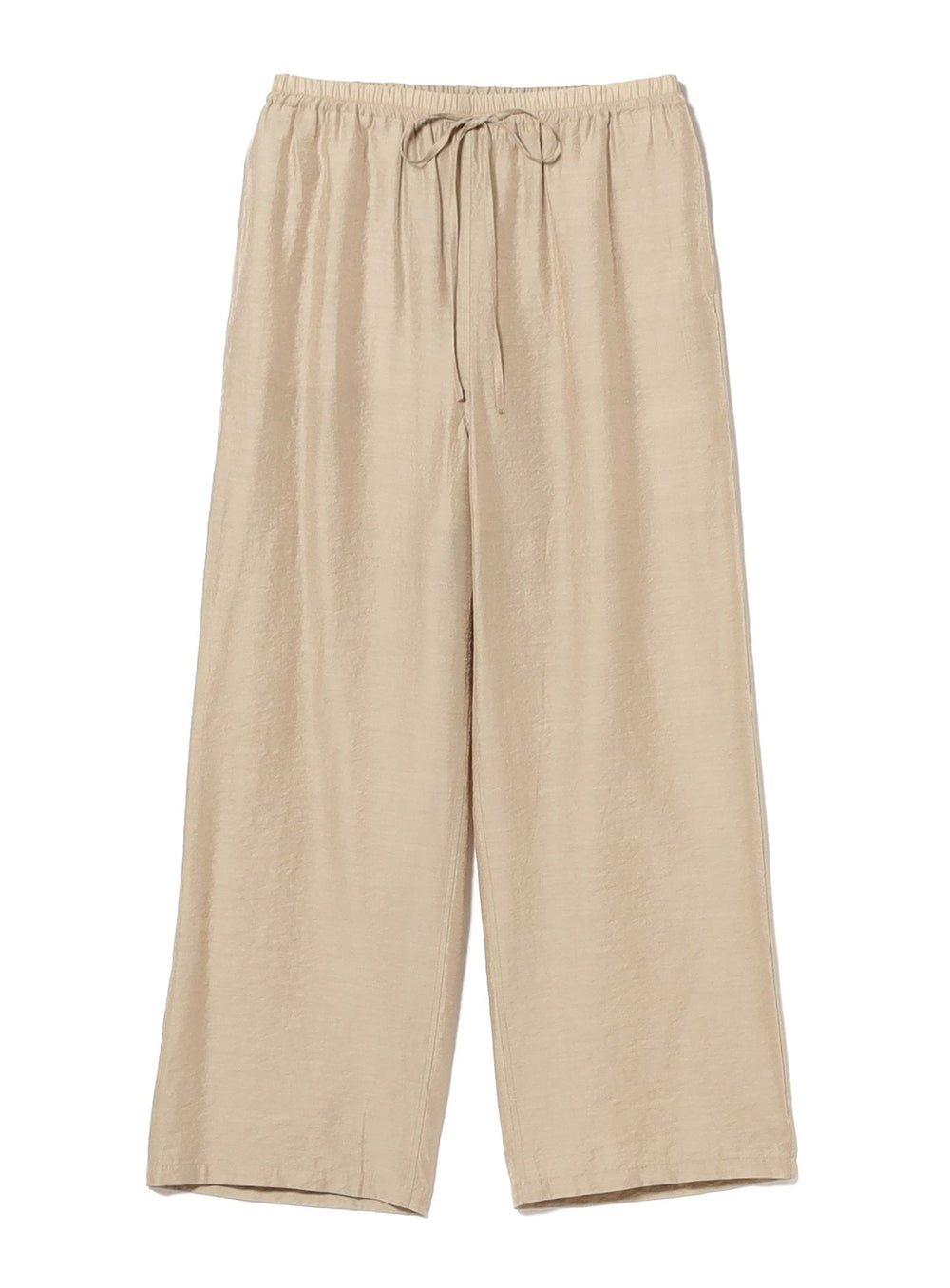 Rayon Linen Drawstring Easy Pants