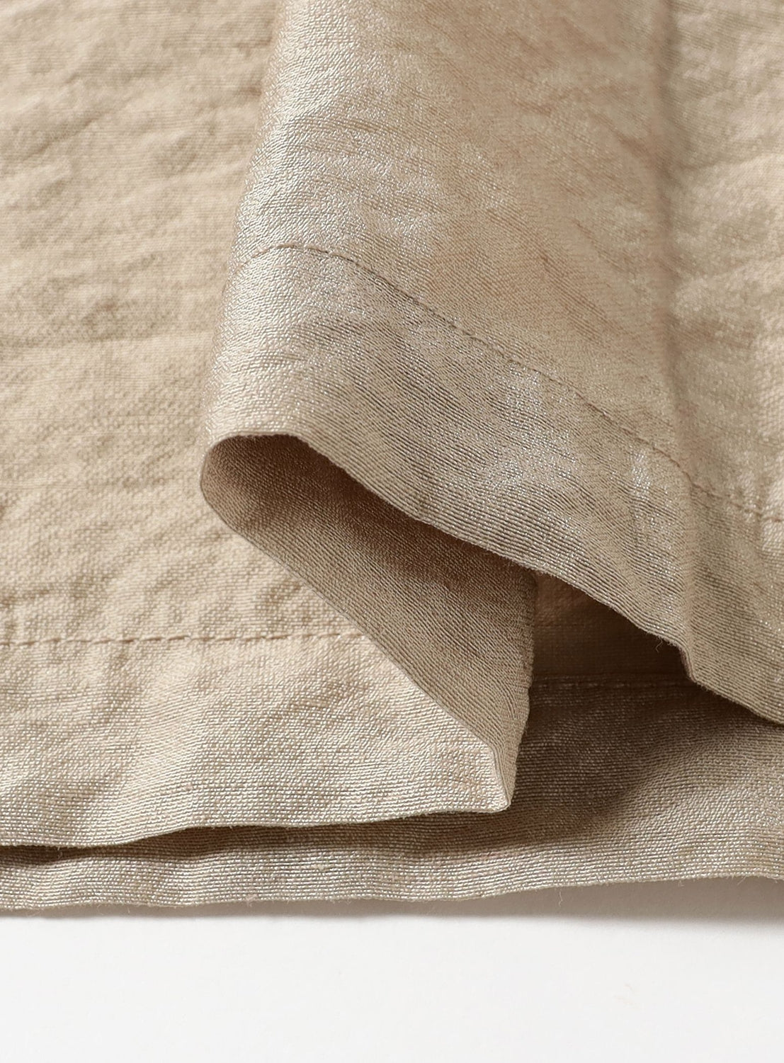Rayon Linen Drawstring Easy Pants