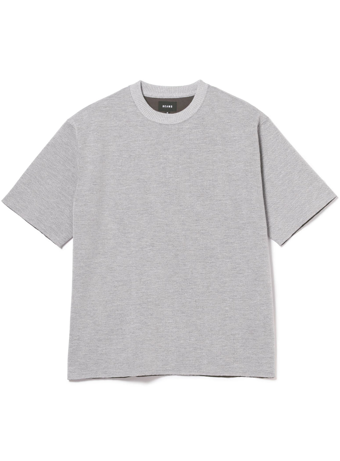 เสื้อคอกลมผ้า Double Face ลาย Pique/Jersey