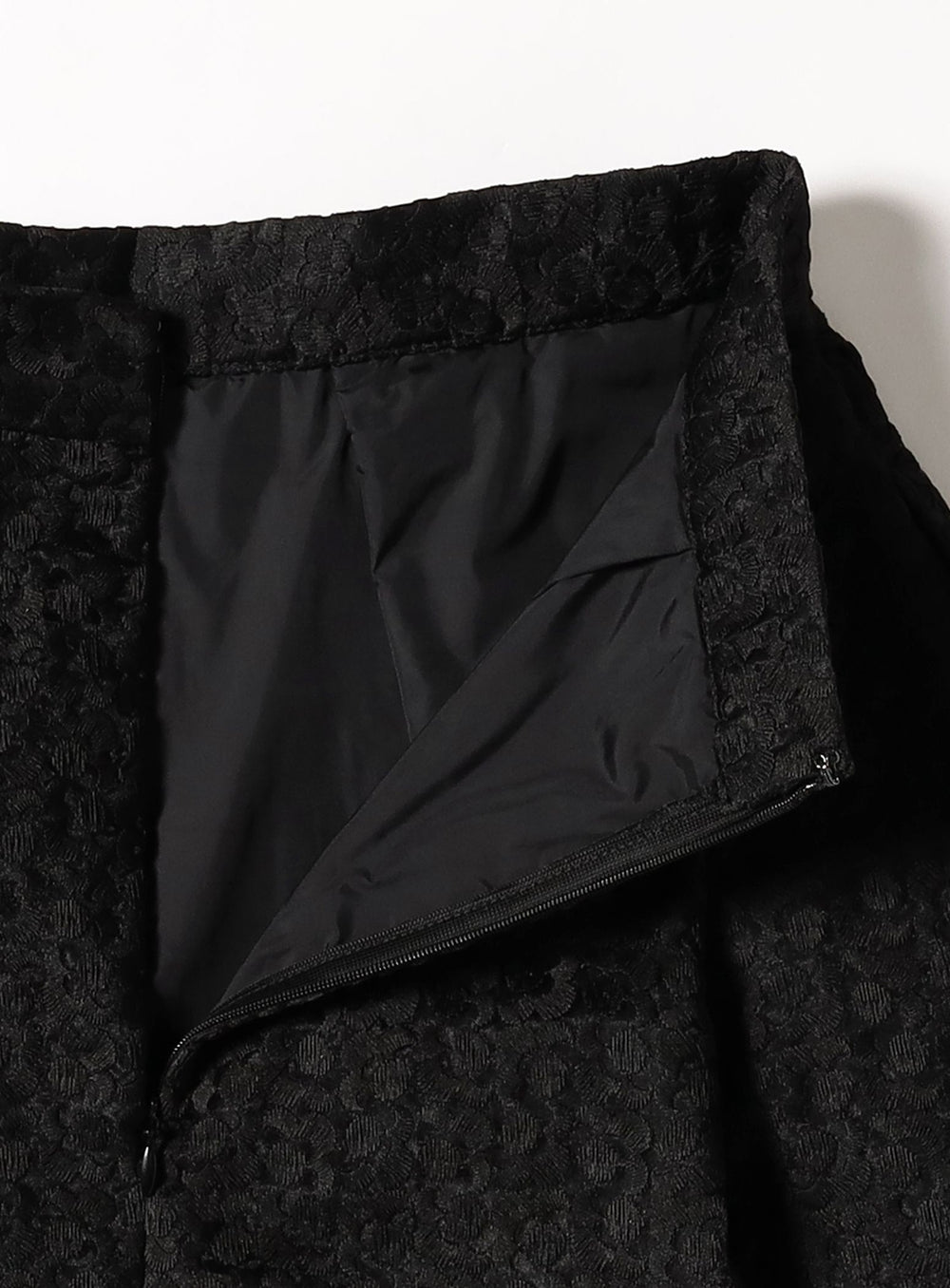 Organza Embroidered Flare Skirt
