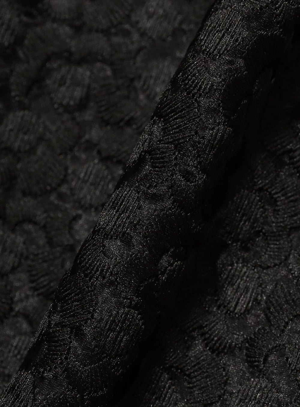 Organza Embroidered Flare Skirt