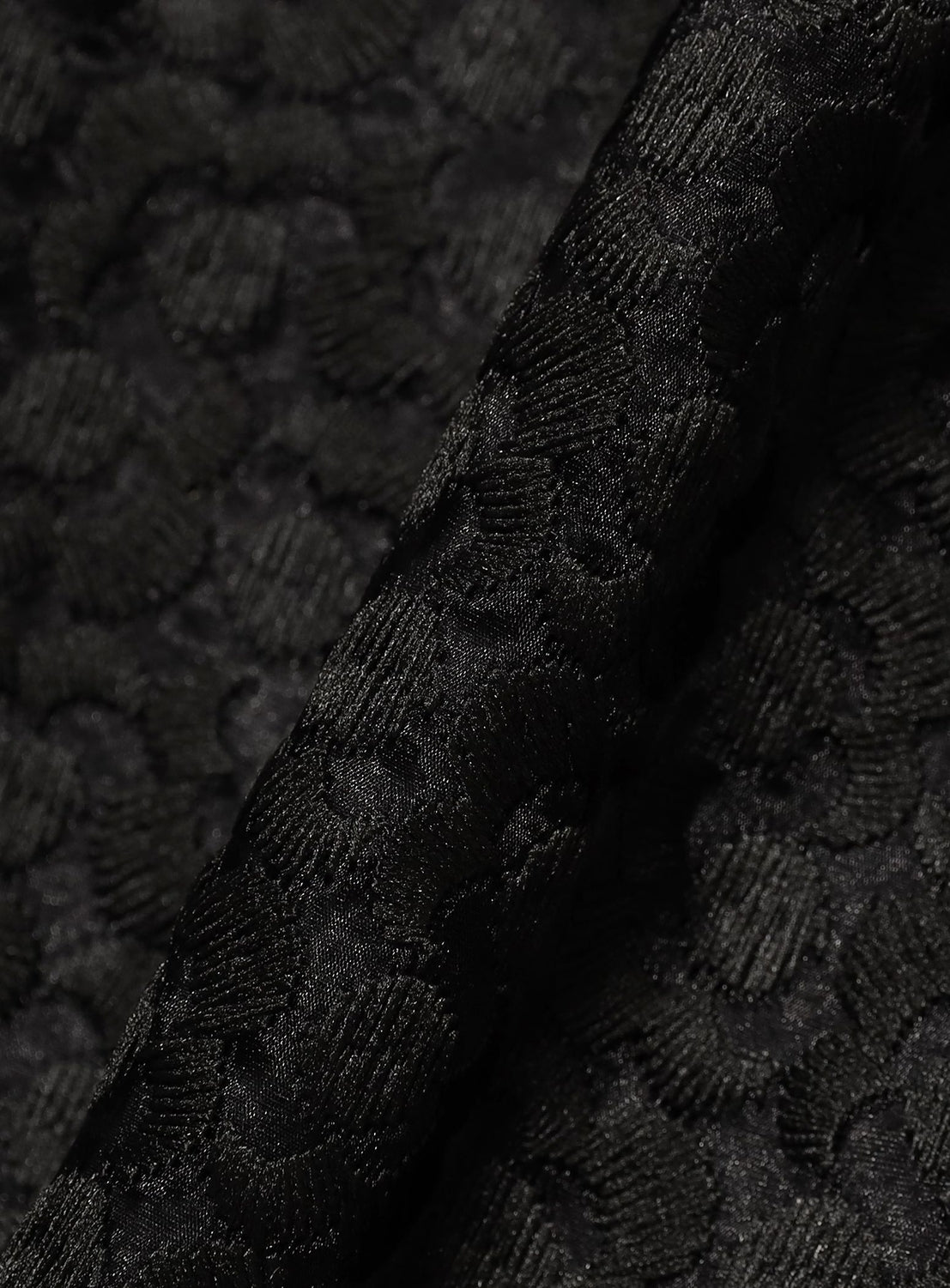 Organza Embroidered Flare Skirt