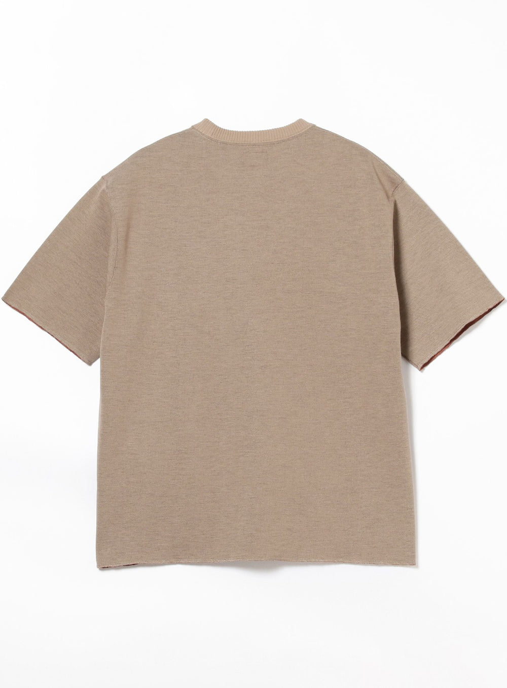 เสื้อคอกลมผ้าดับเบิลเฟซ (คานาโกะ-เจอร์ซีย์)
