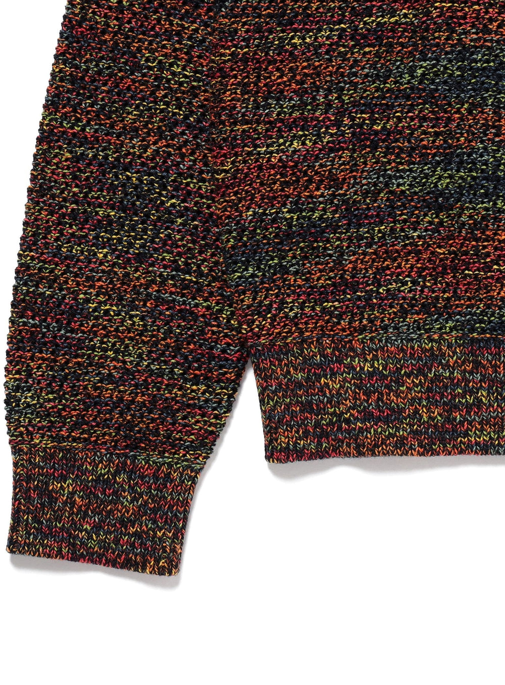 7-Gauge Mesh Crew Neck Knit