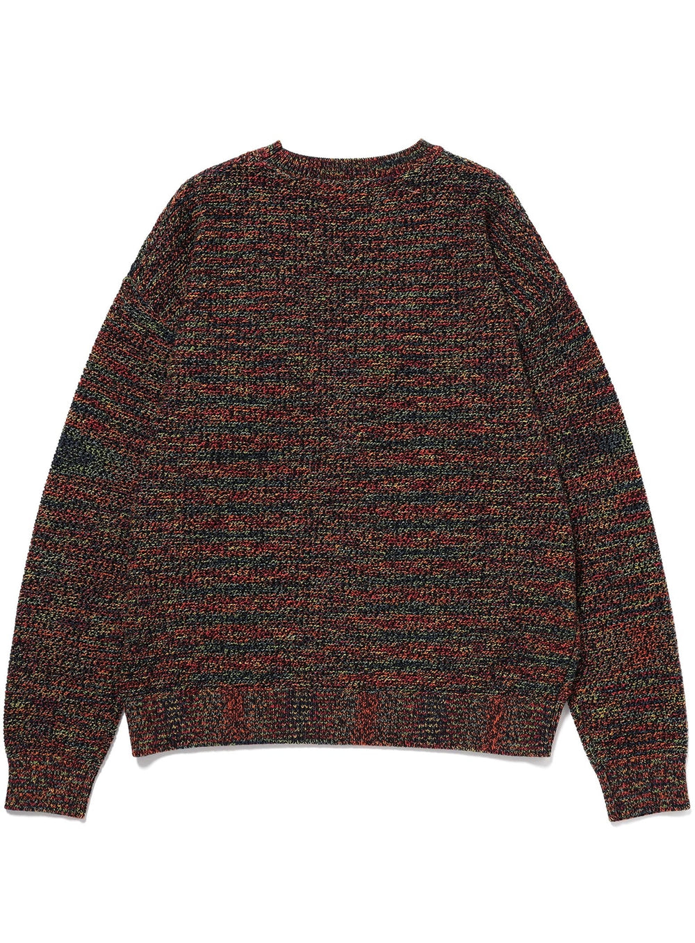 7-Gauge Mesh Crew Neck Knit