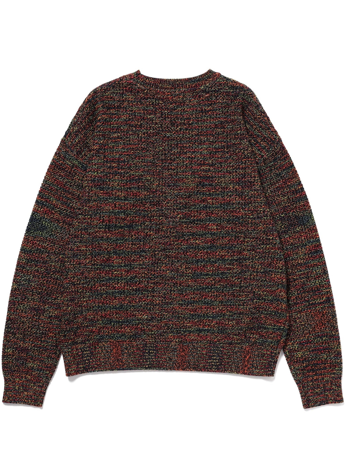 7-Gauge Mesh Crew Neck Knit