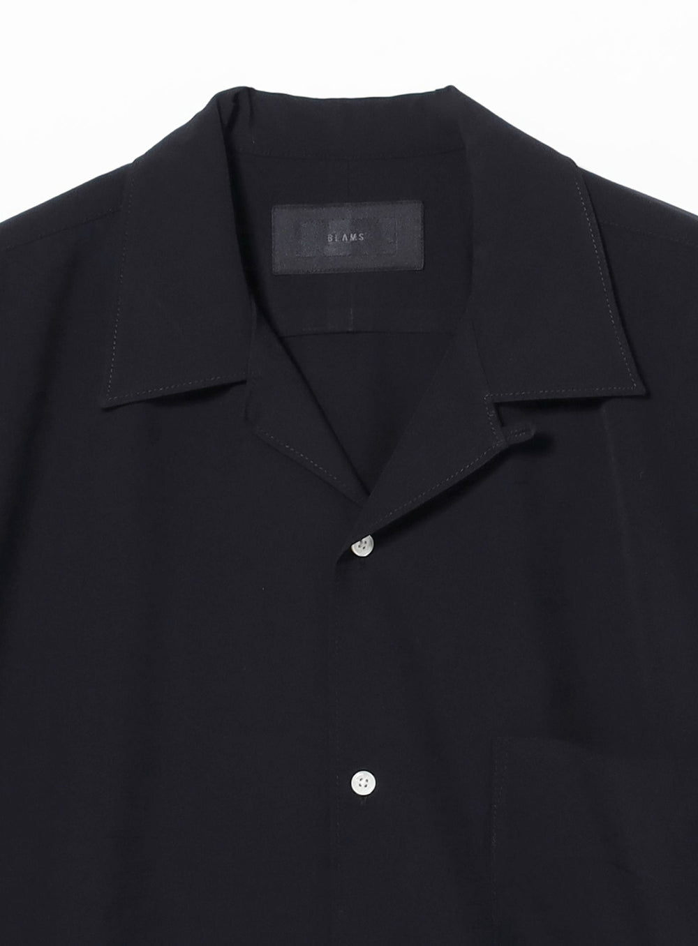 the A / Wool Open Collar Shirt