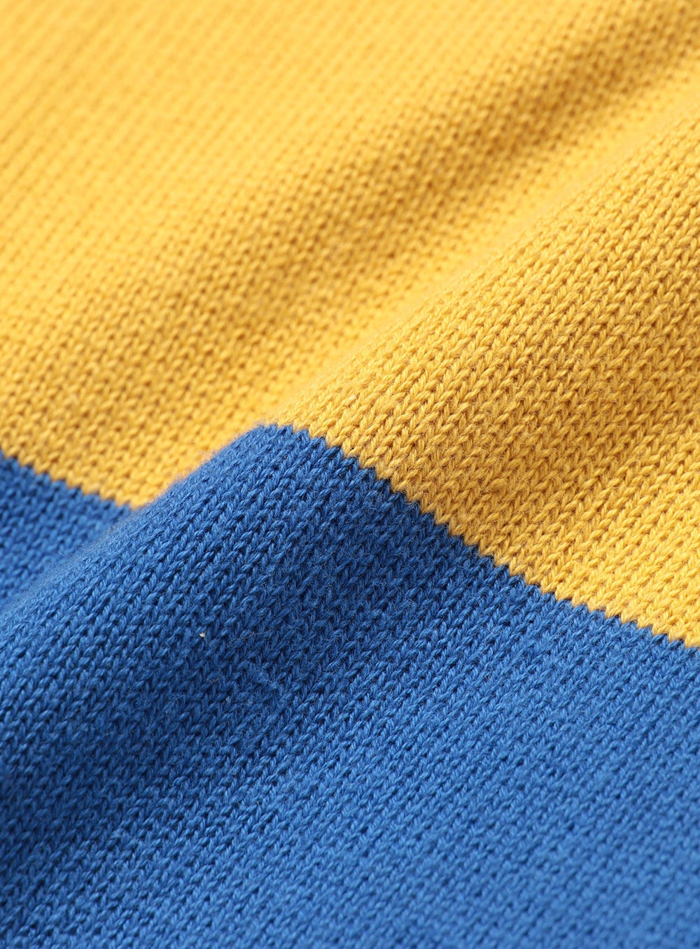 7 Gauge Border Knit Rugby Shirt