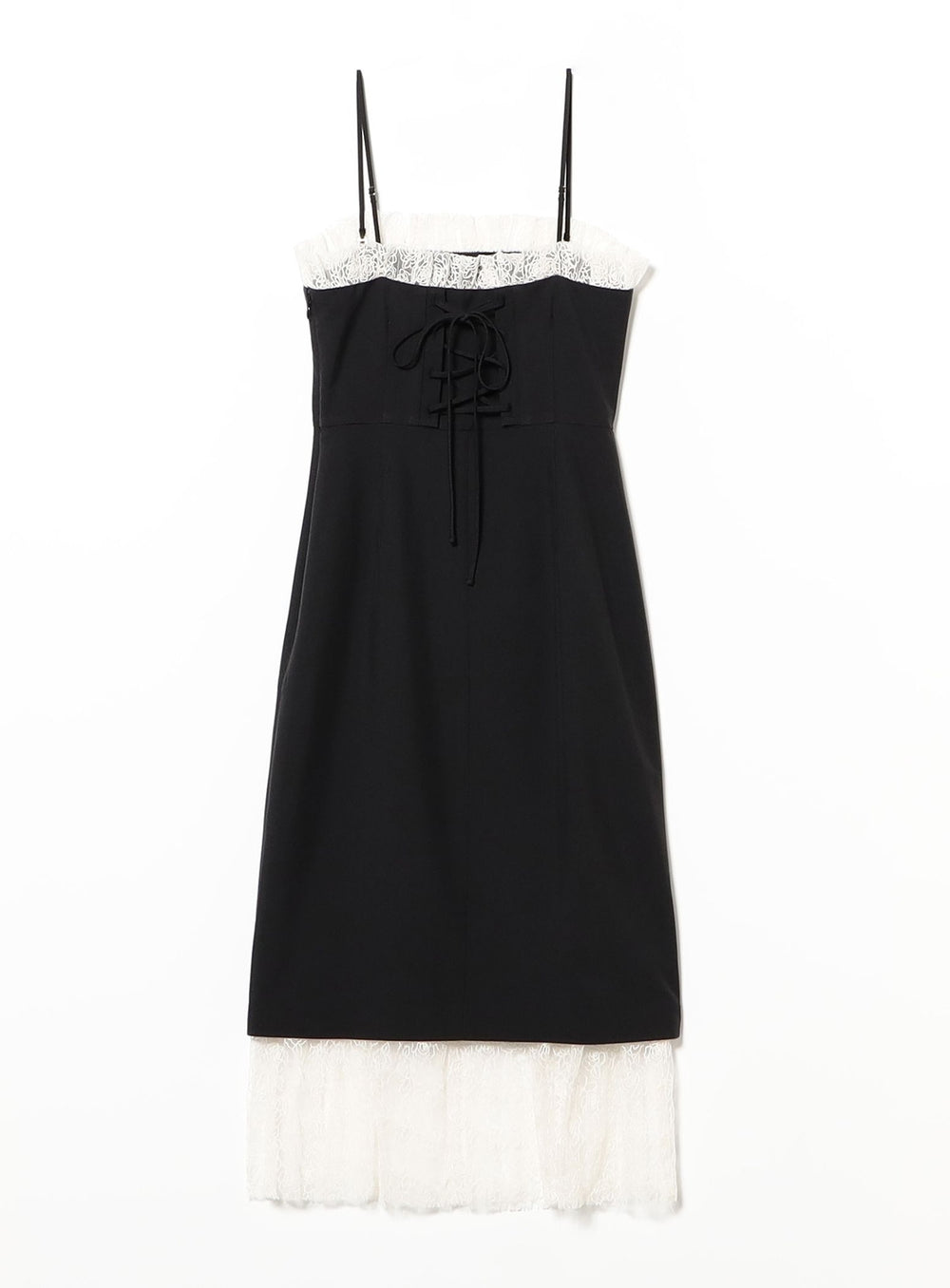 BEAMS SALON / Lace Corset Dress