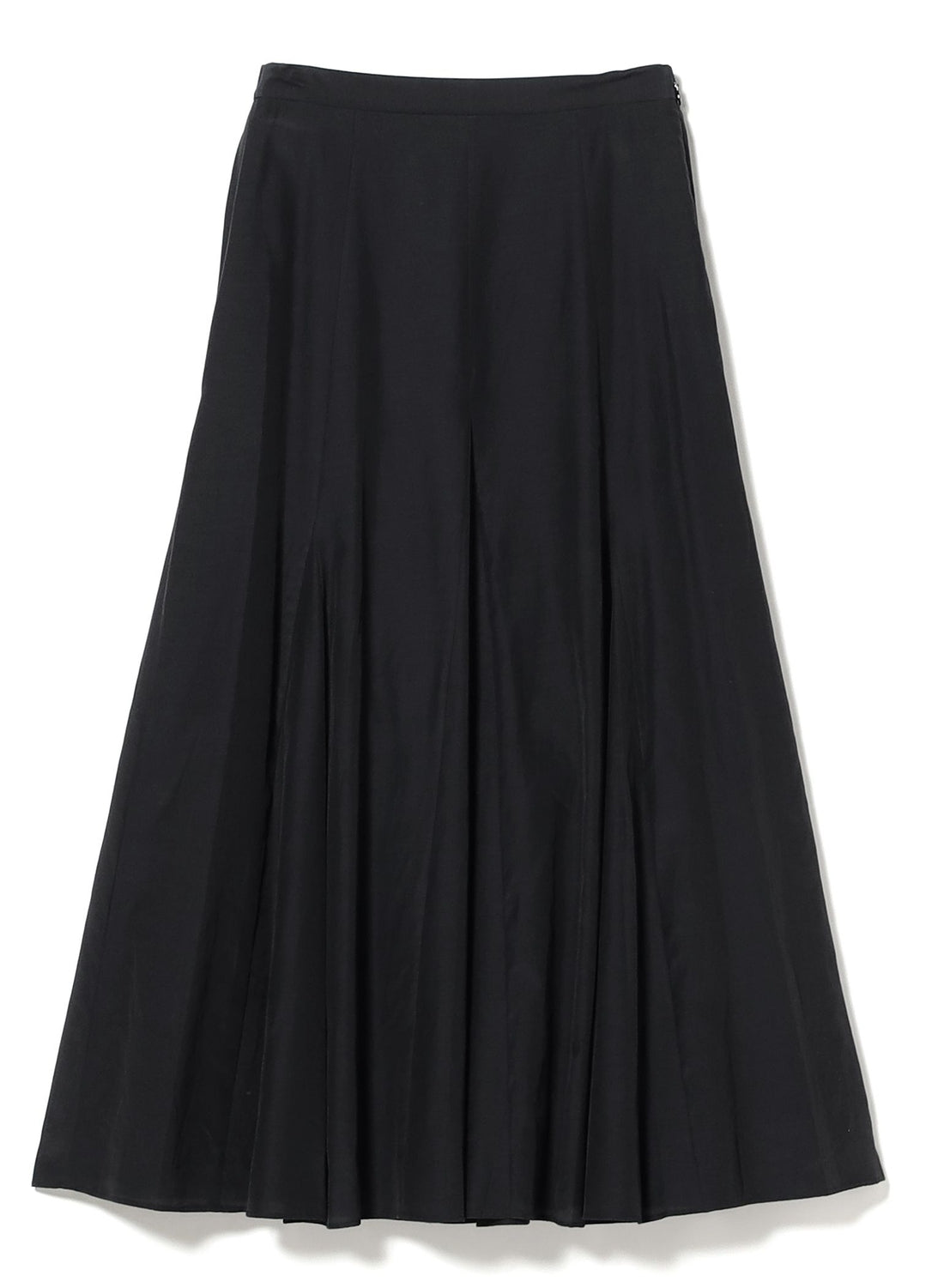 Cotton Acetate Flare Skirt