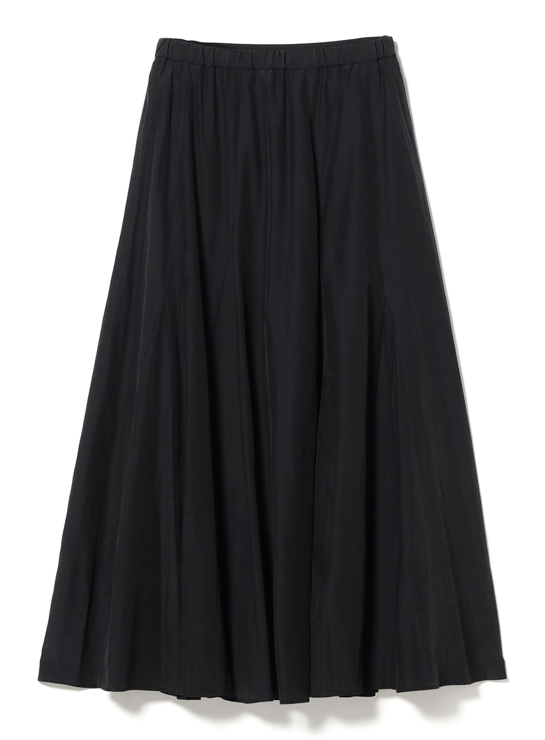 Cotton Acetate Flare Skirt