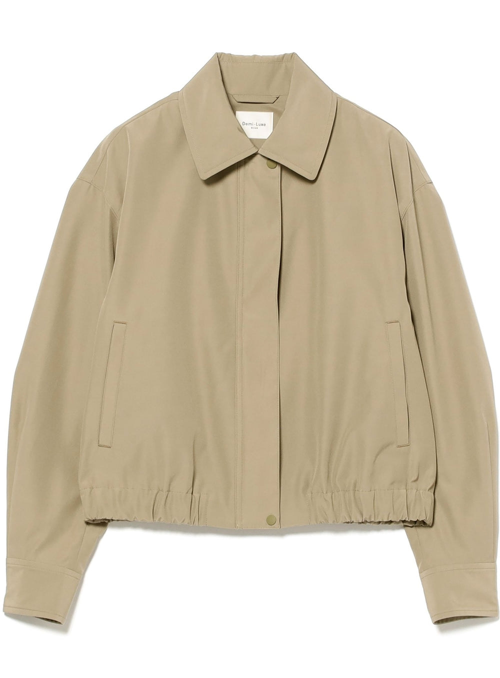 Water-Repellent Short Blouson