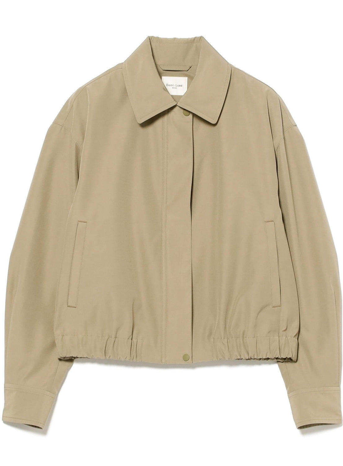 Water-Repellent Short Blouson