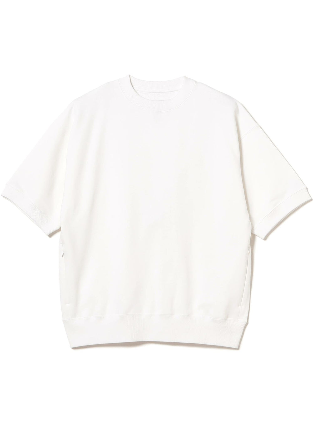 the A / Suvin Cotton Half-sleeve Sweatshirt