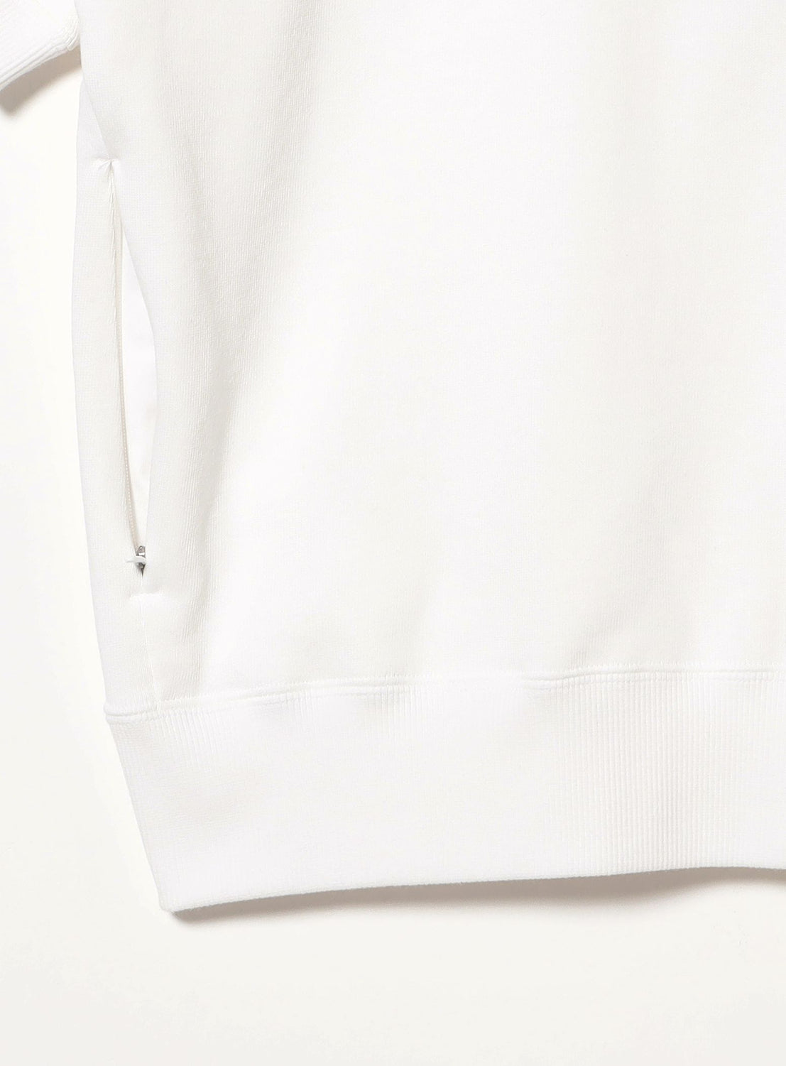 the A / Suvin Cotton Half-sleeve Sweatshirt