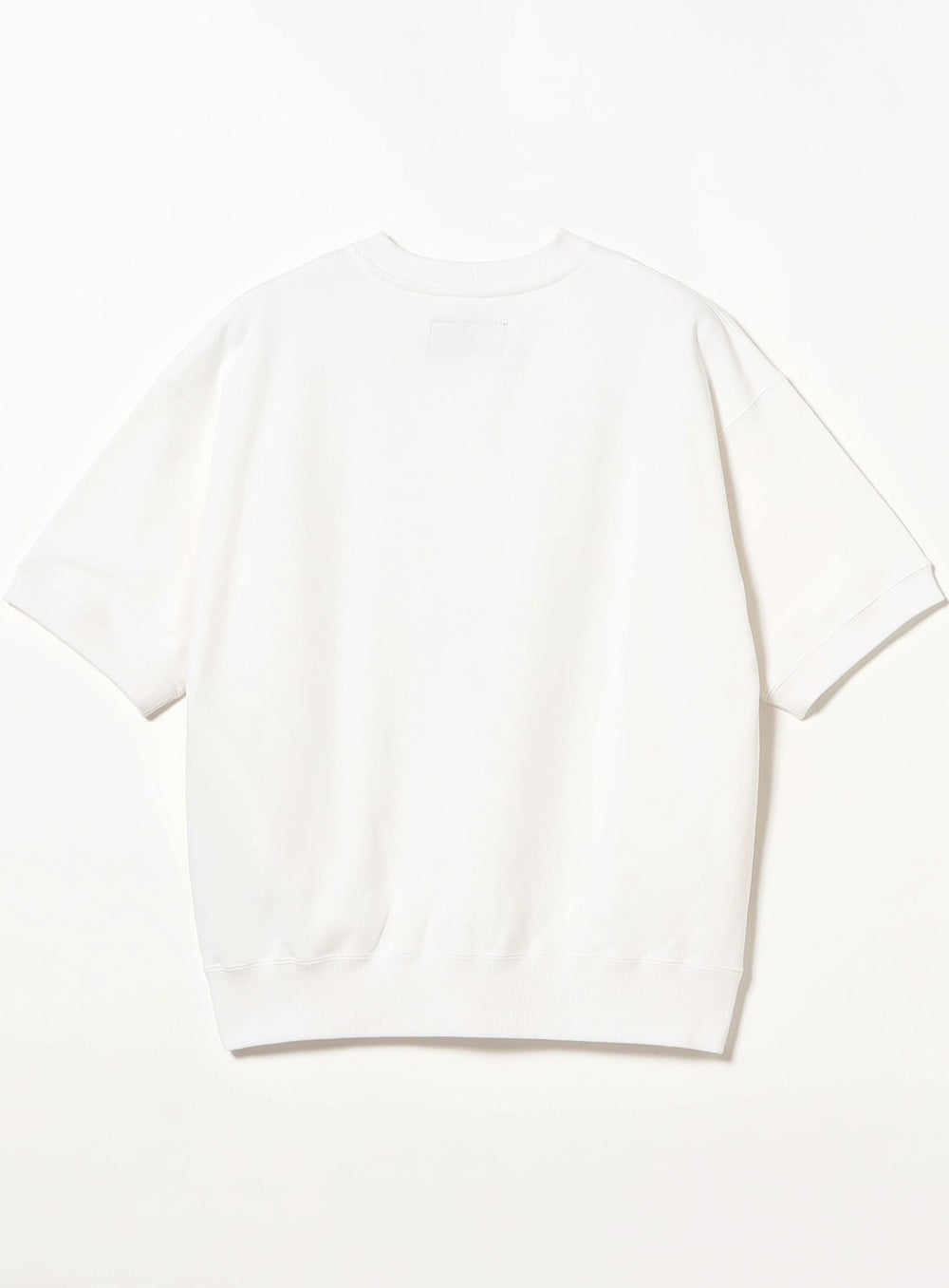 the A / Suvin Cotton Half-sleeve Sweatshirt