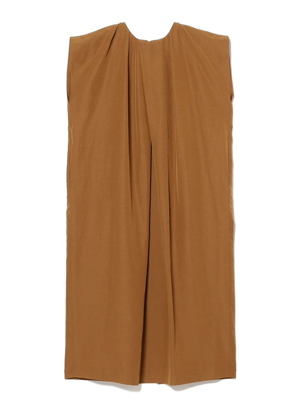 Linen Oversized Pleated Dress