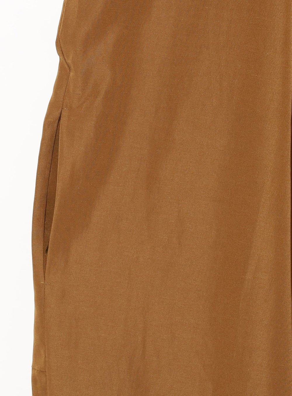 Linen Oversized Pleated Dress