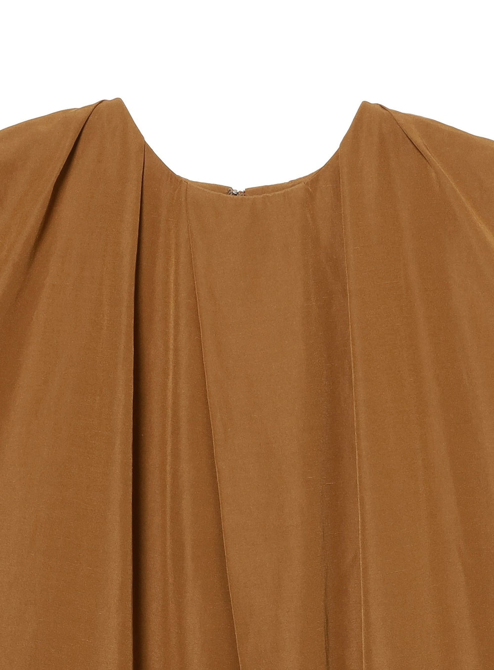 Linen Oversized Pleated Dress