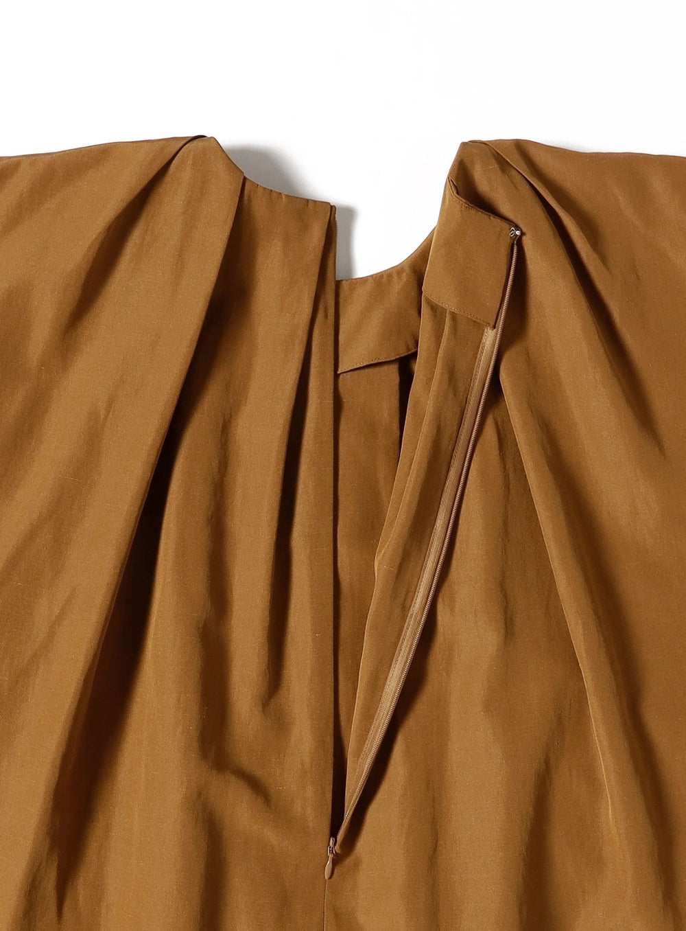 Linen Oversized Pleated Dress