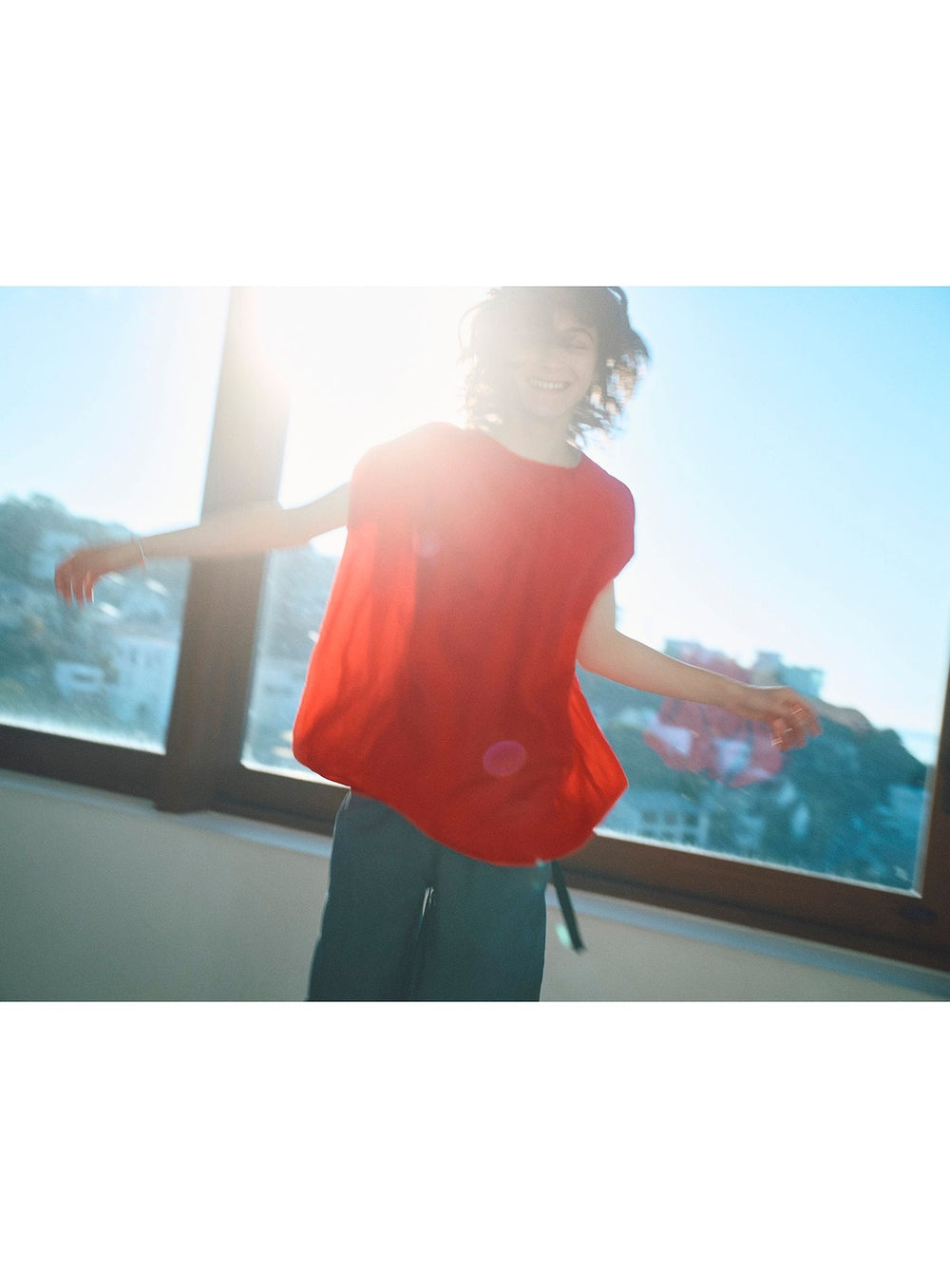 AK+1 / Lyocell Gathered Pullover