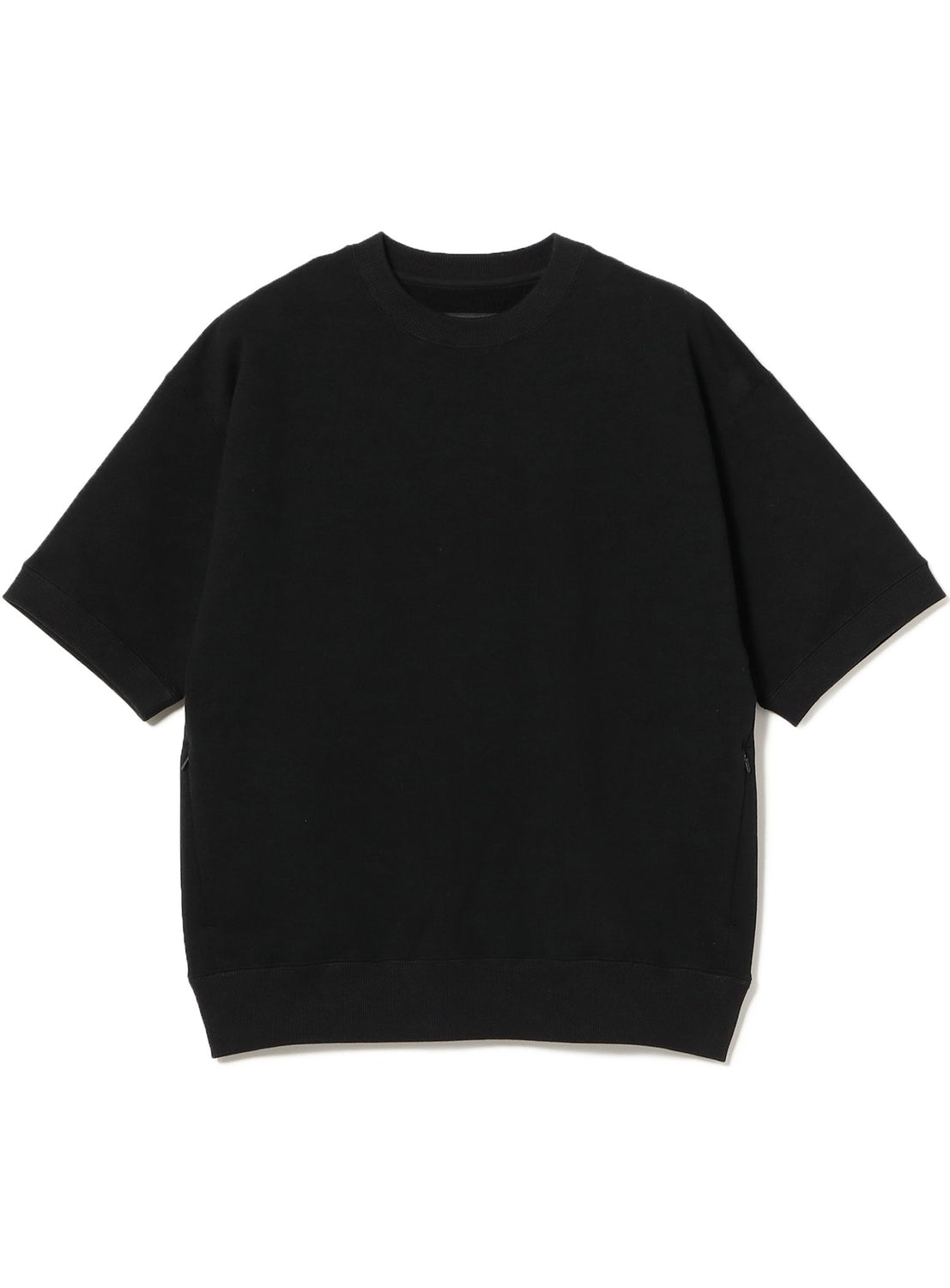 the A / Suvin Cotton Half-sleeve Sweatshirt