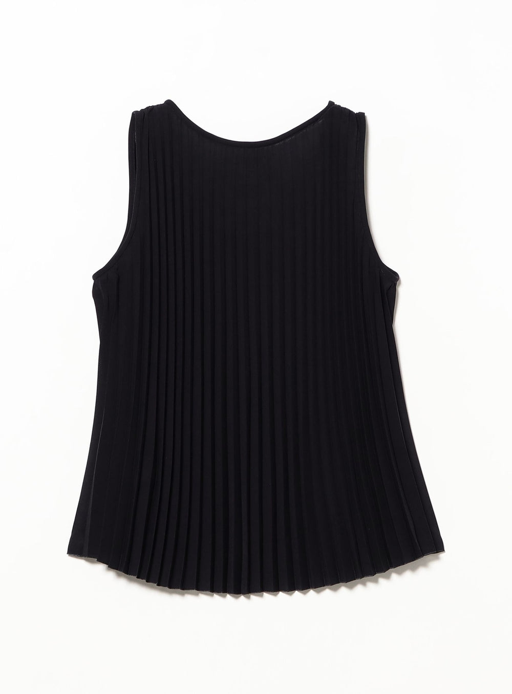 Pleated Sleeveless Top