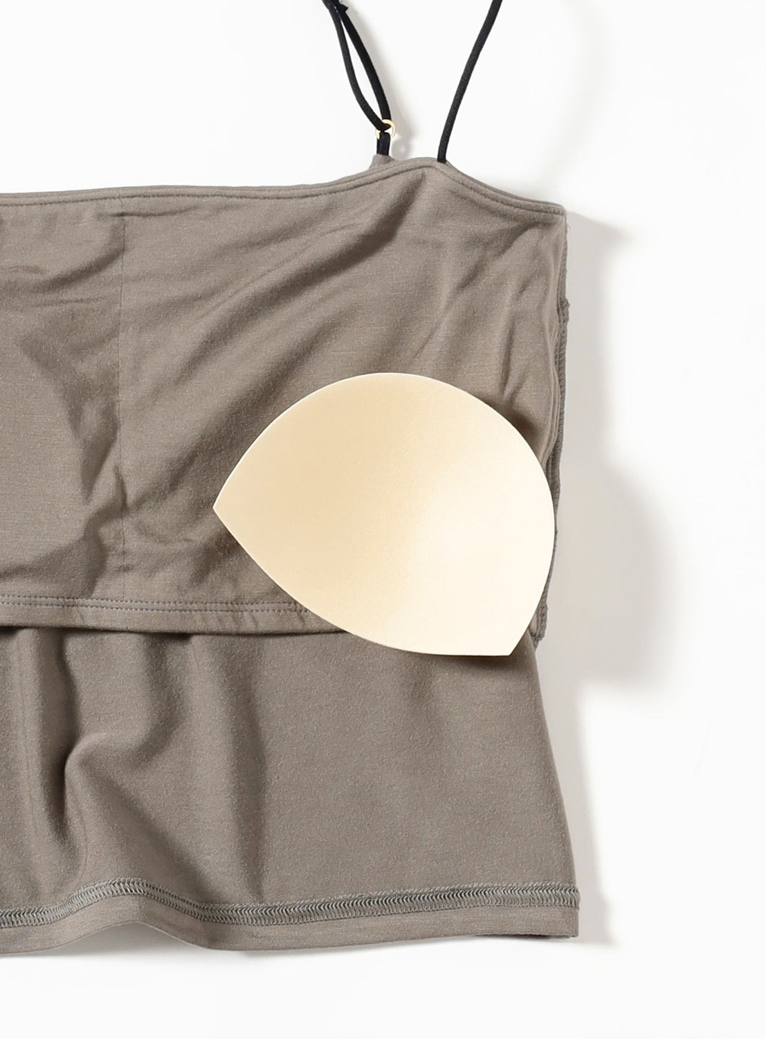 Rayon Jersey Camisole with Built-in Cups