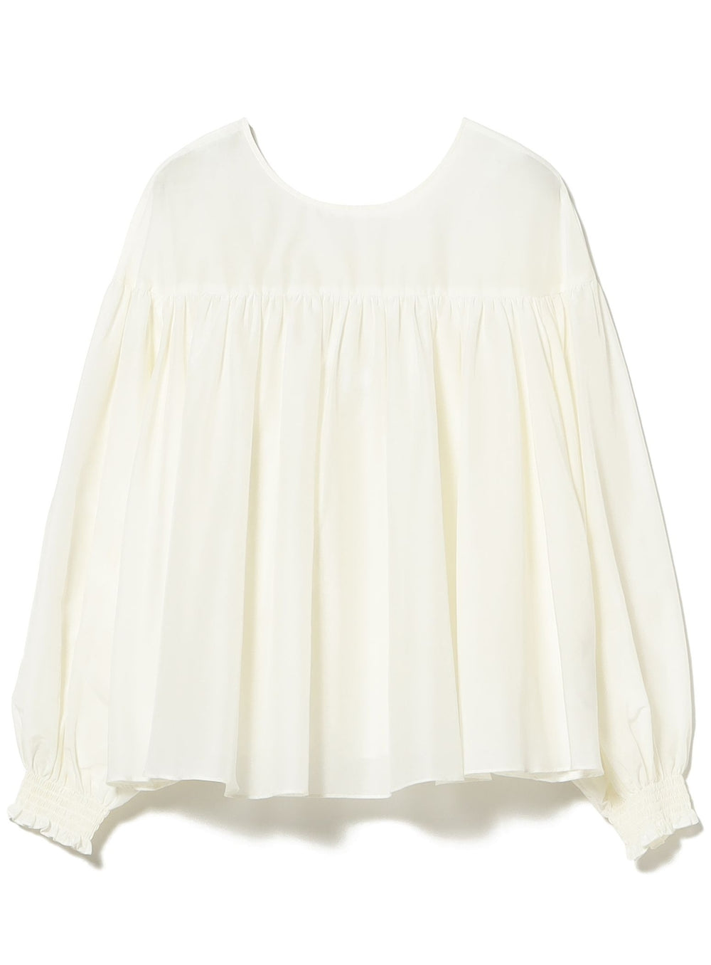 Cotton Silk 2-Way Blouse