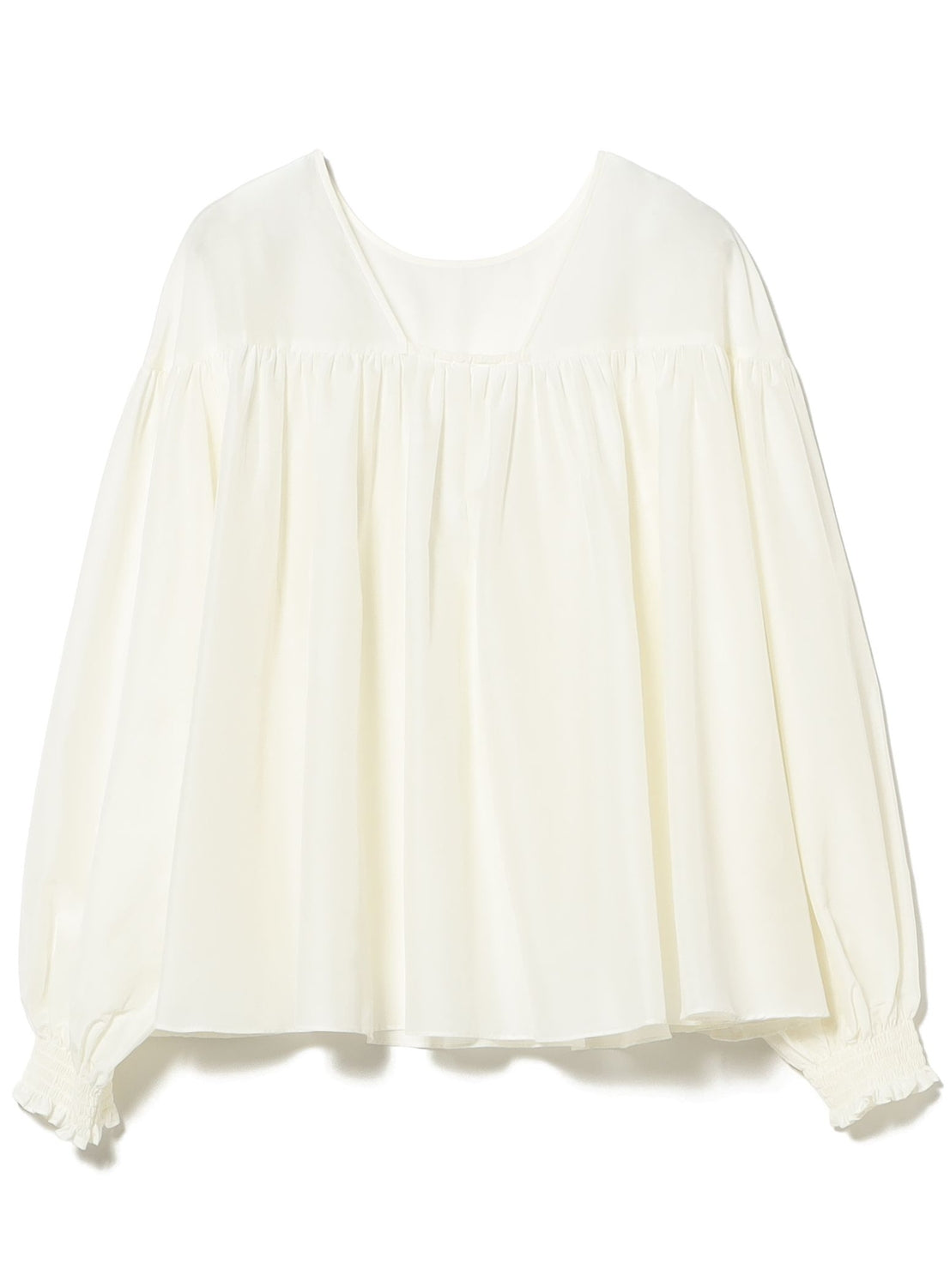 Cotton Silk 2-Way Blouse