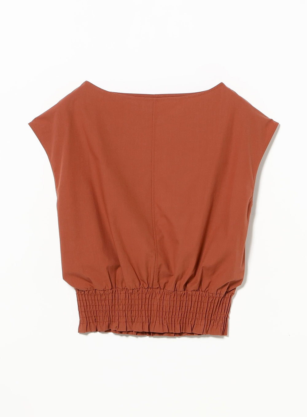 French Sleeve Shirred Blouse