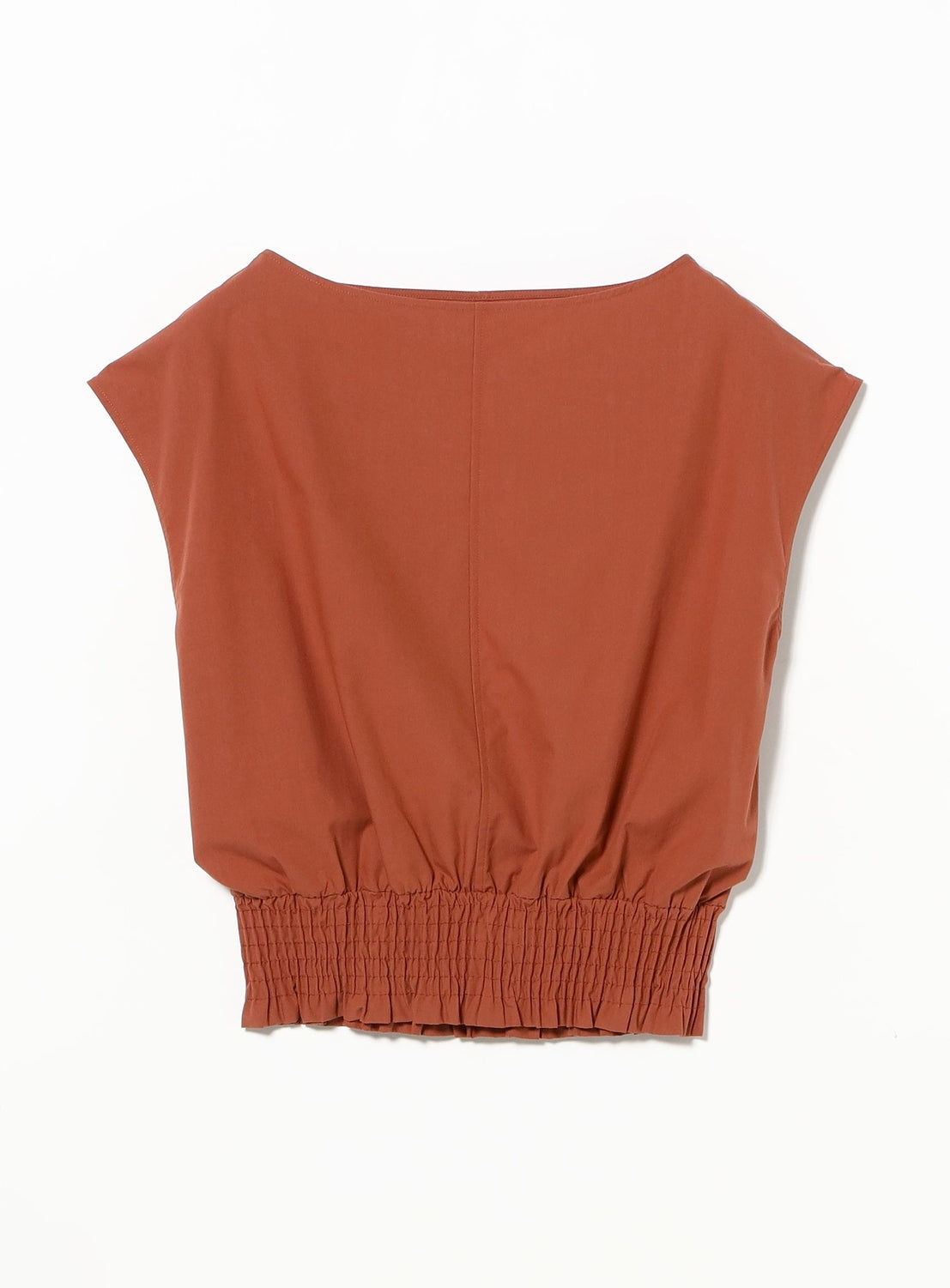 French Sleeve Shirred Blouse