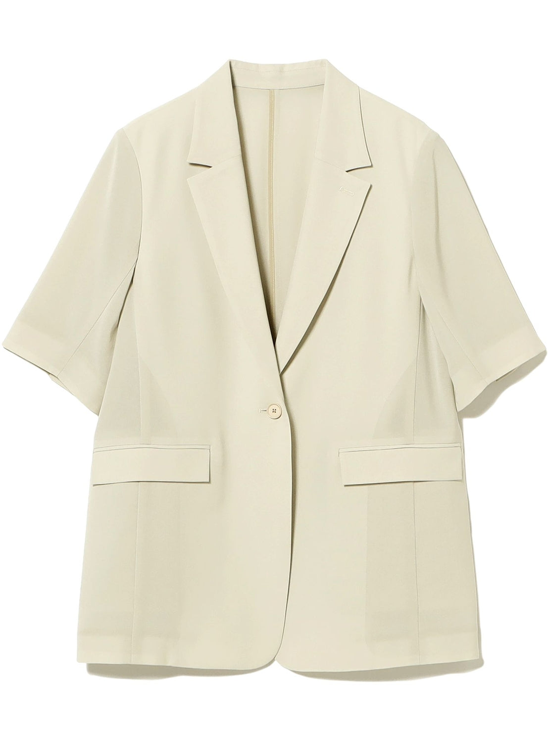 Sheer Half-Sleeve Jacket