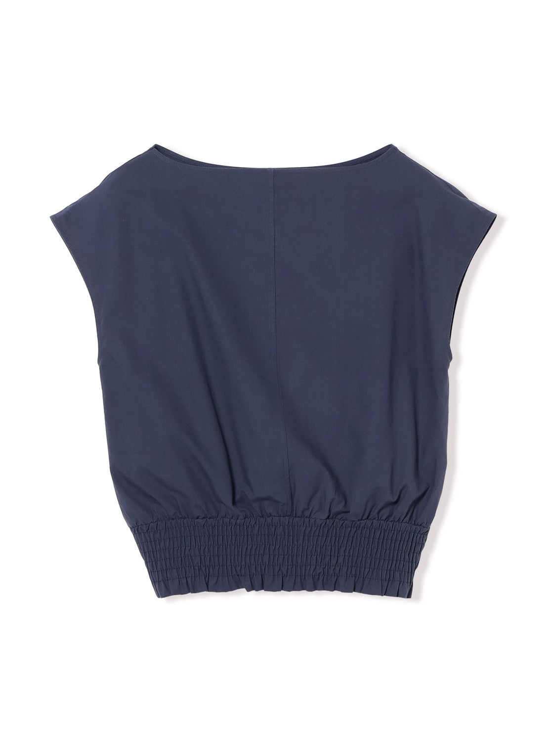 French Sleeve Shirred Blouse