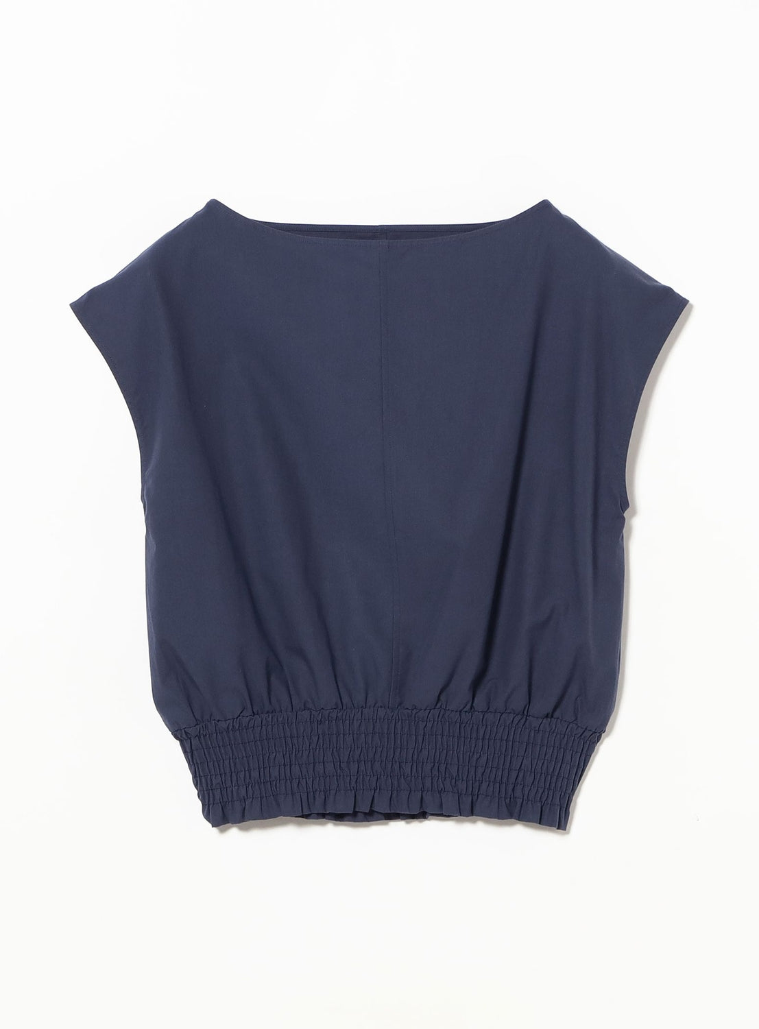 French Sleeve Shirred Blouse