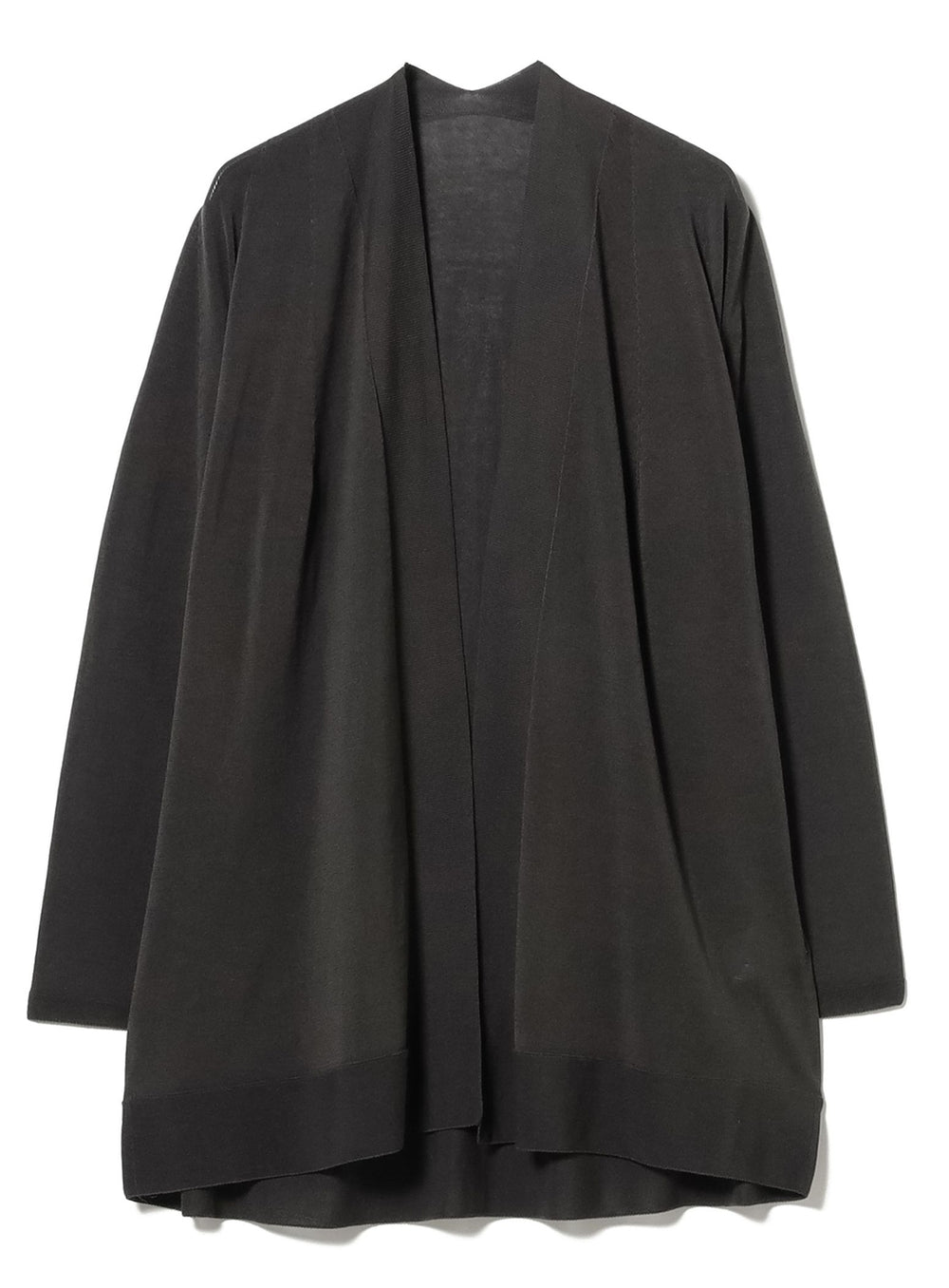 18-Gauge Cotton Acetate Long Cardigan