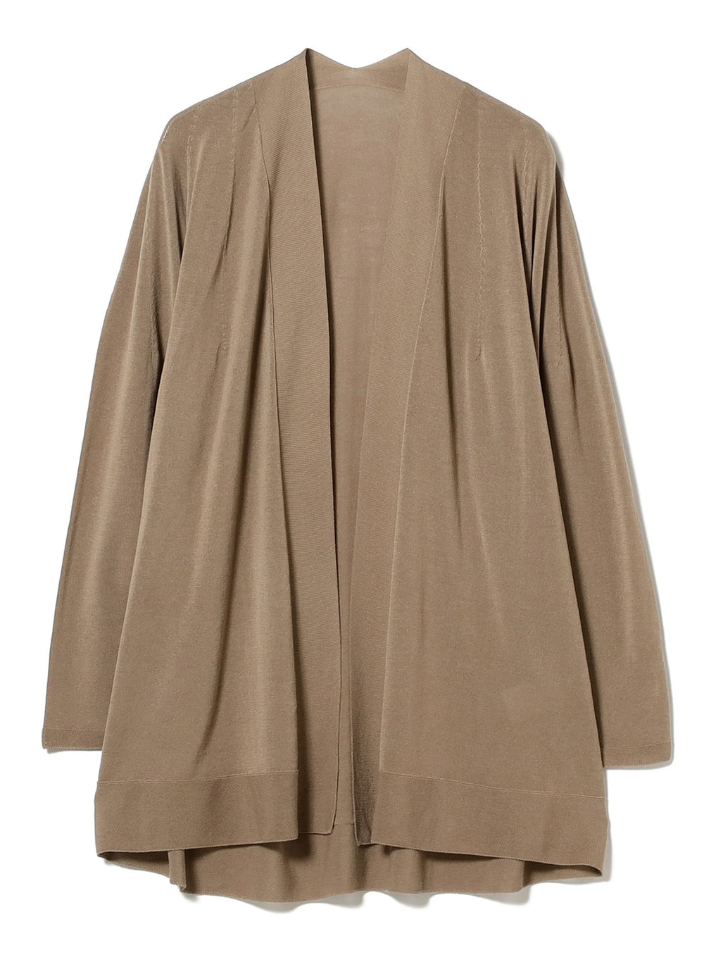 18-Gauge Cotton Acetate Long Cardigan