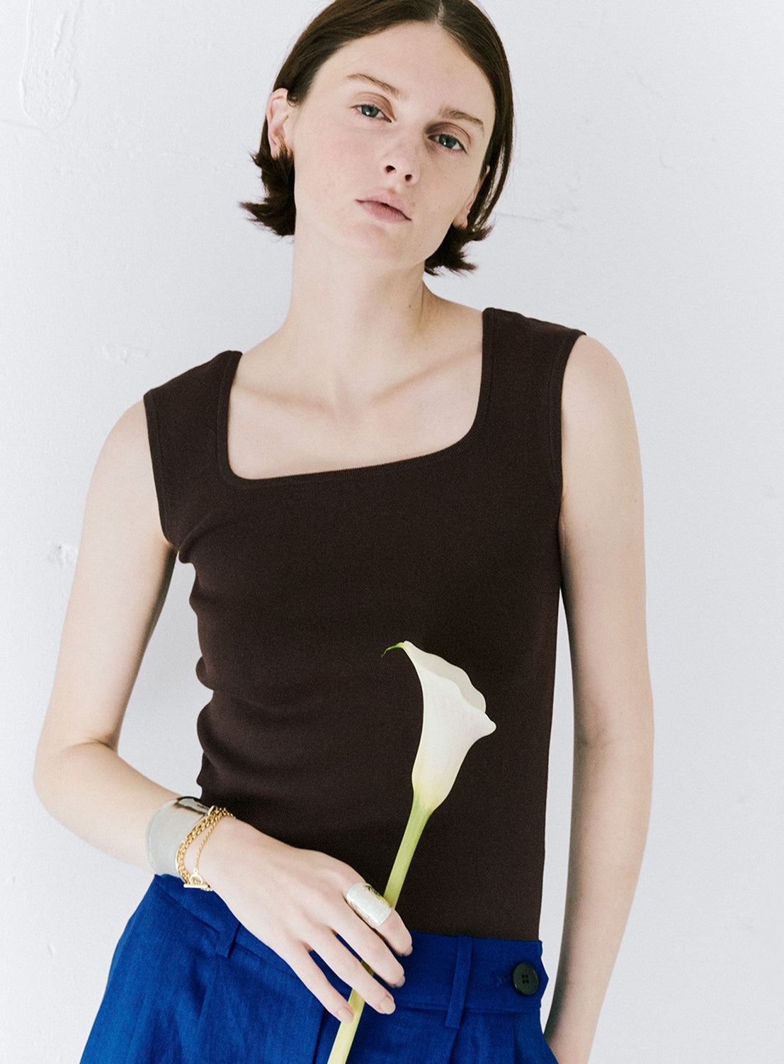 Rib-Knit Tank Top