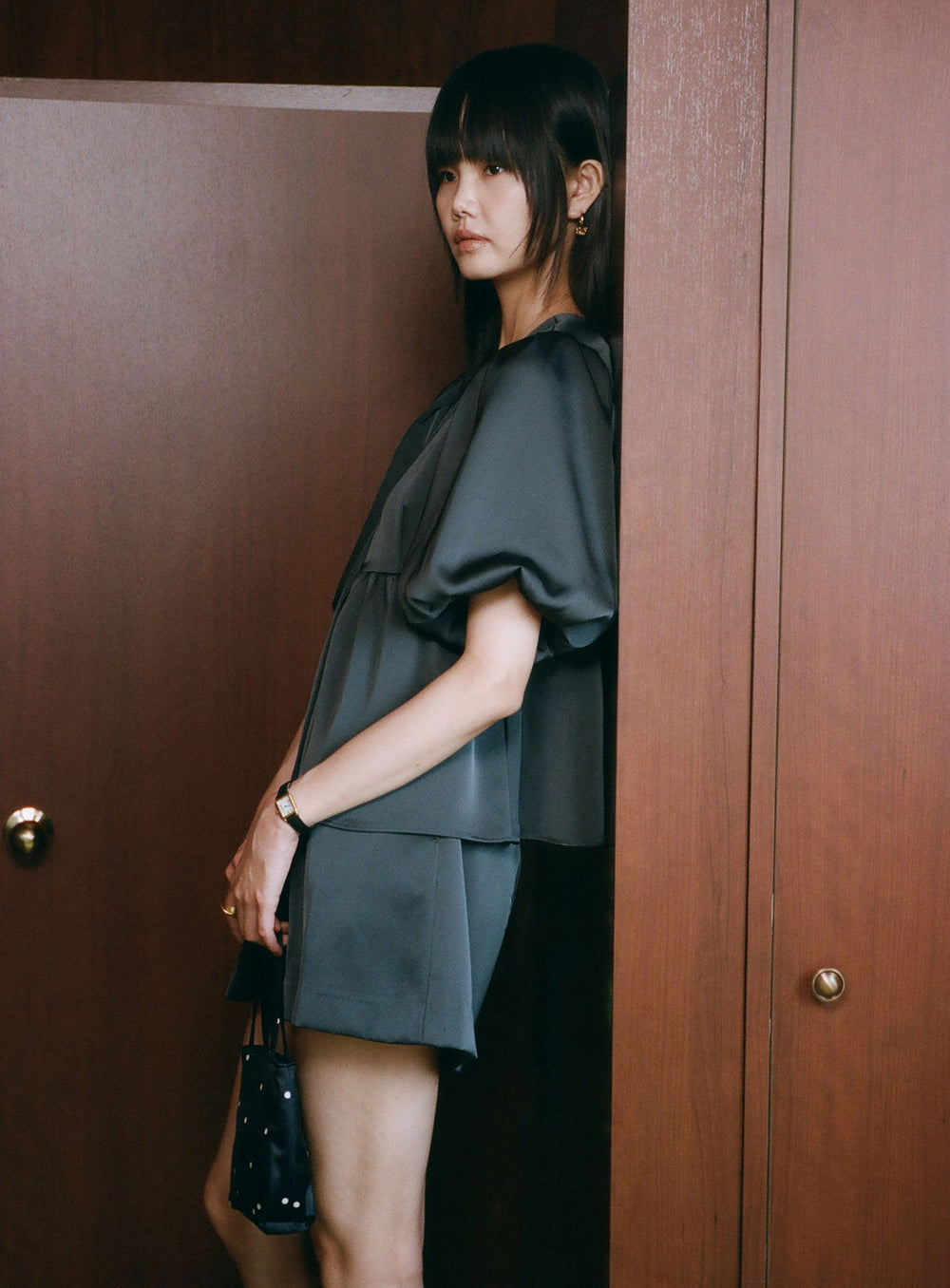 BEAMS SALON / Silky Puff Blouse