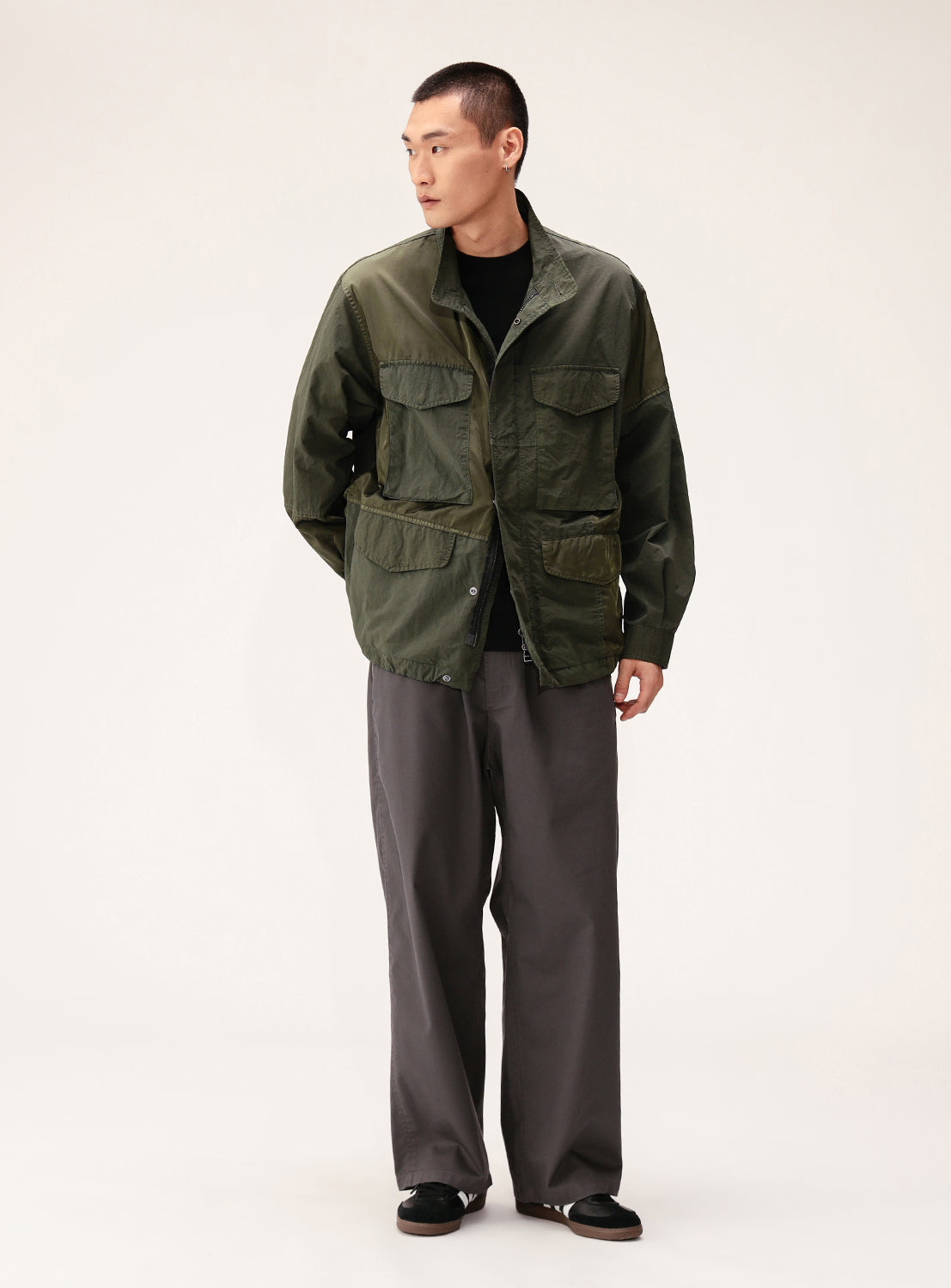 3 Types Fabric Garment Dye M65 Jacket