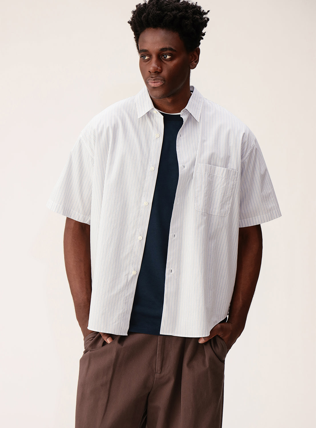 Broadcloth Stripe Shirt