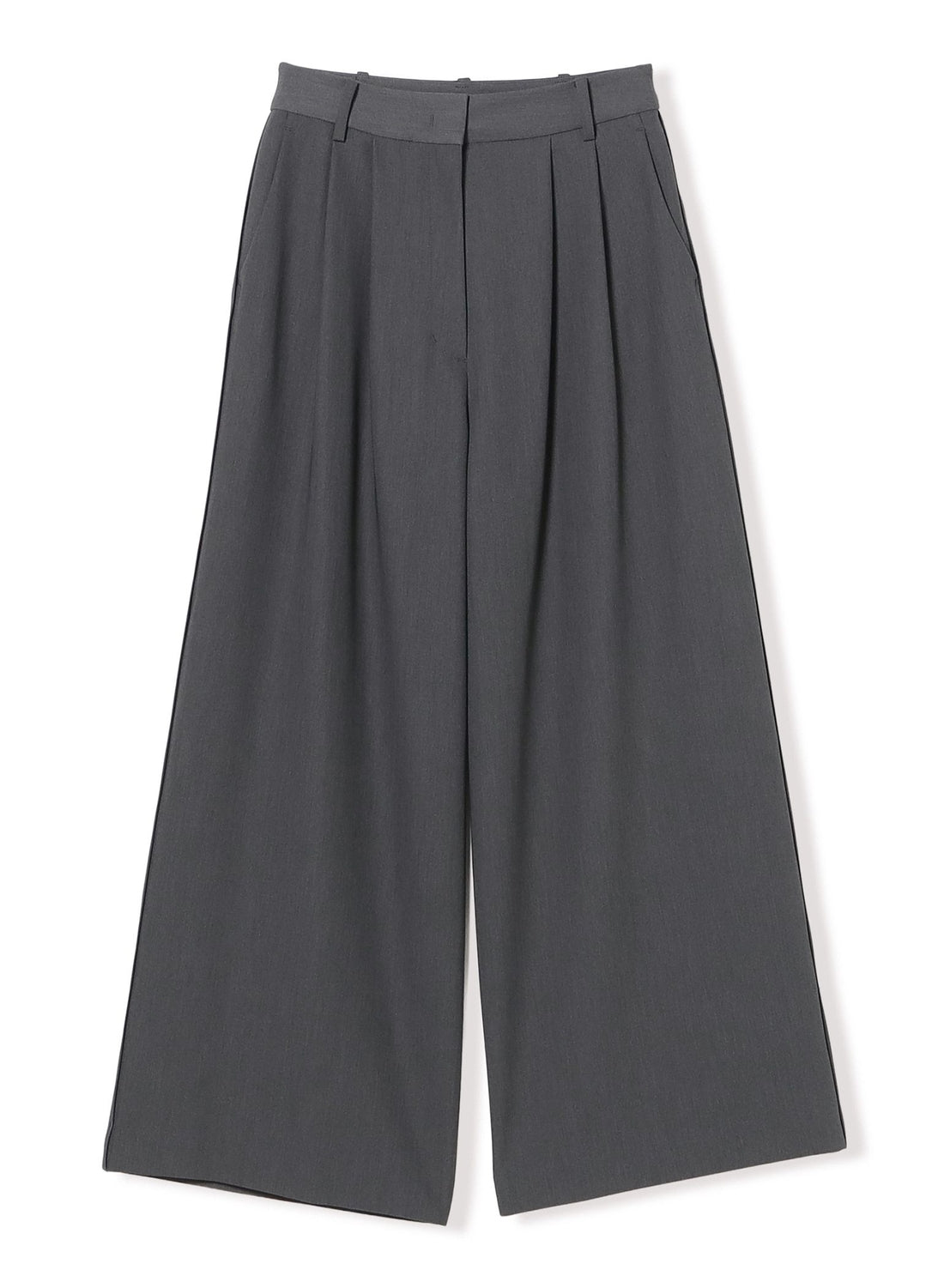 Poplin 2-Tuck Trousers