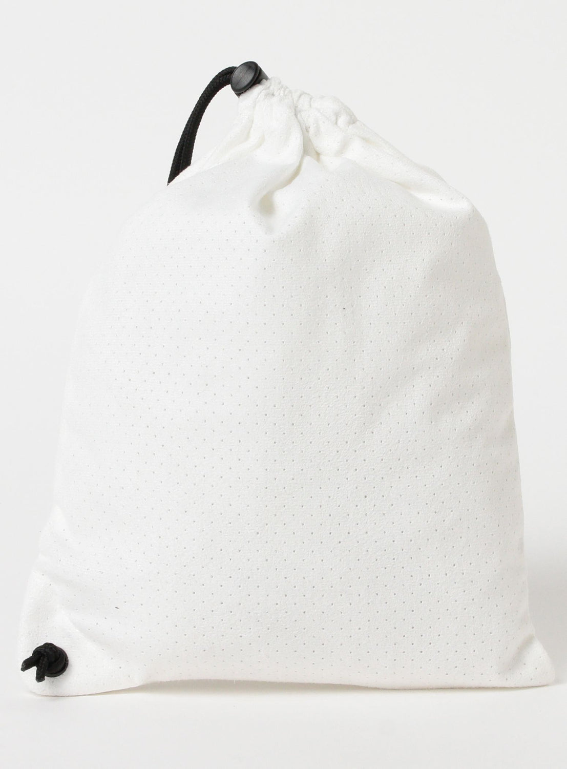 Perforated Drawstring Shoulder Bag