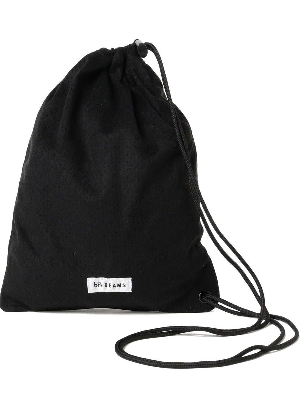 Perforated Drawstring Shoulder Bag