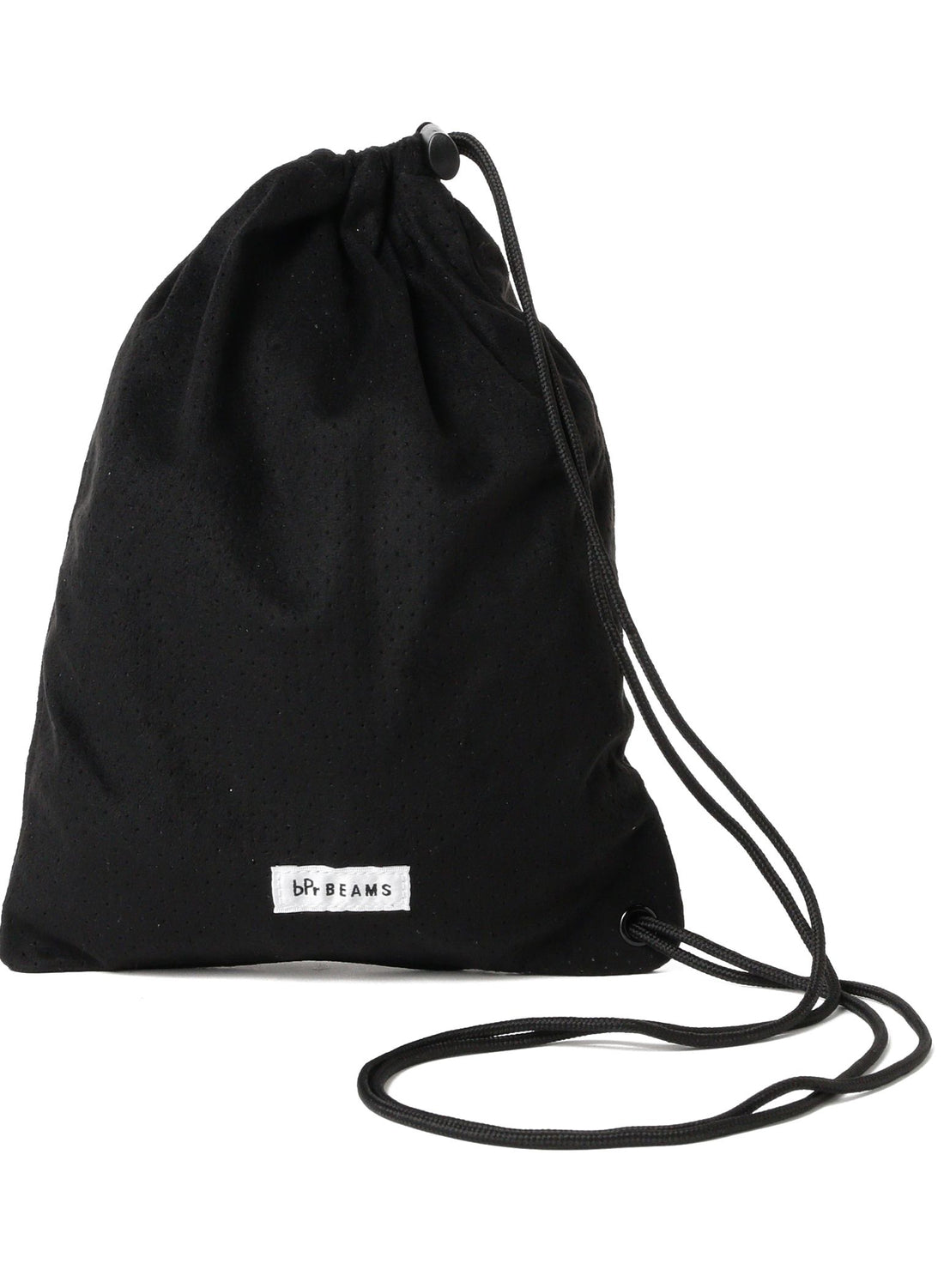 Perforated Drawstring Shoulder Bag